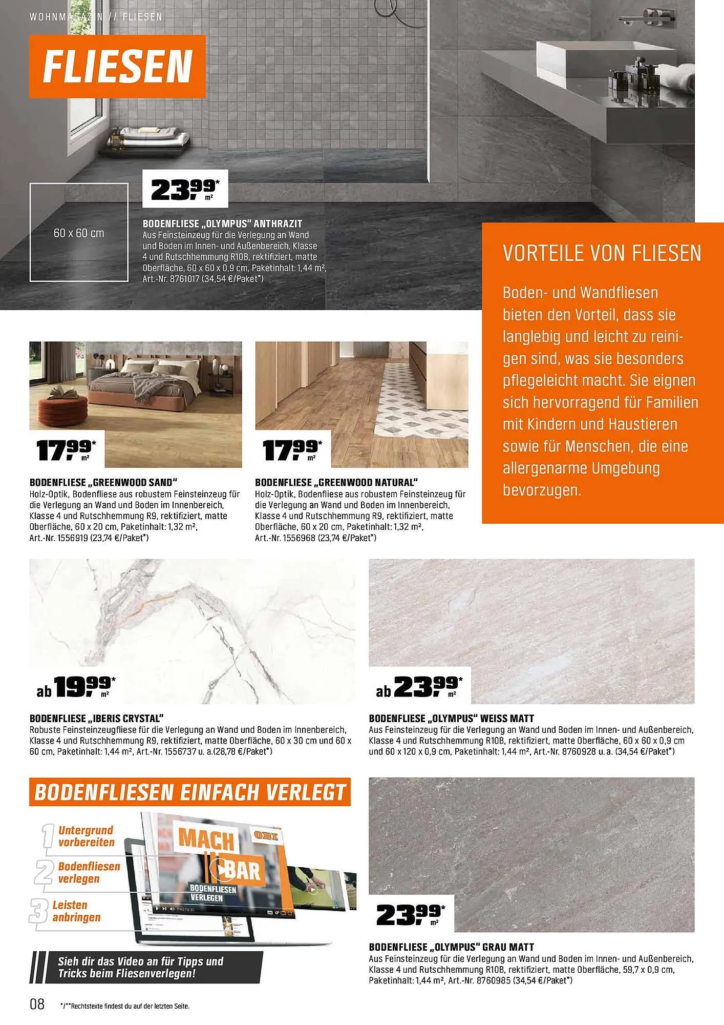 OBI Prospekt von 13. Oktober bis 1. Dezember 2025 - Prospekt seite 8