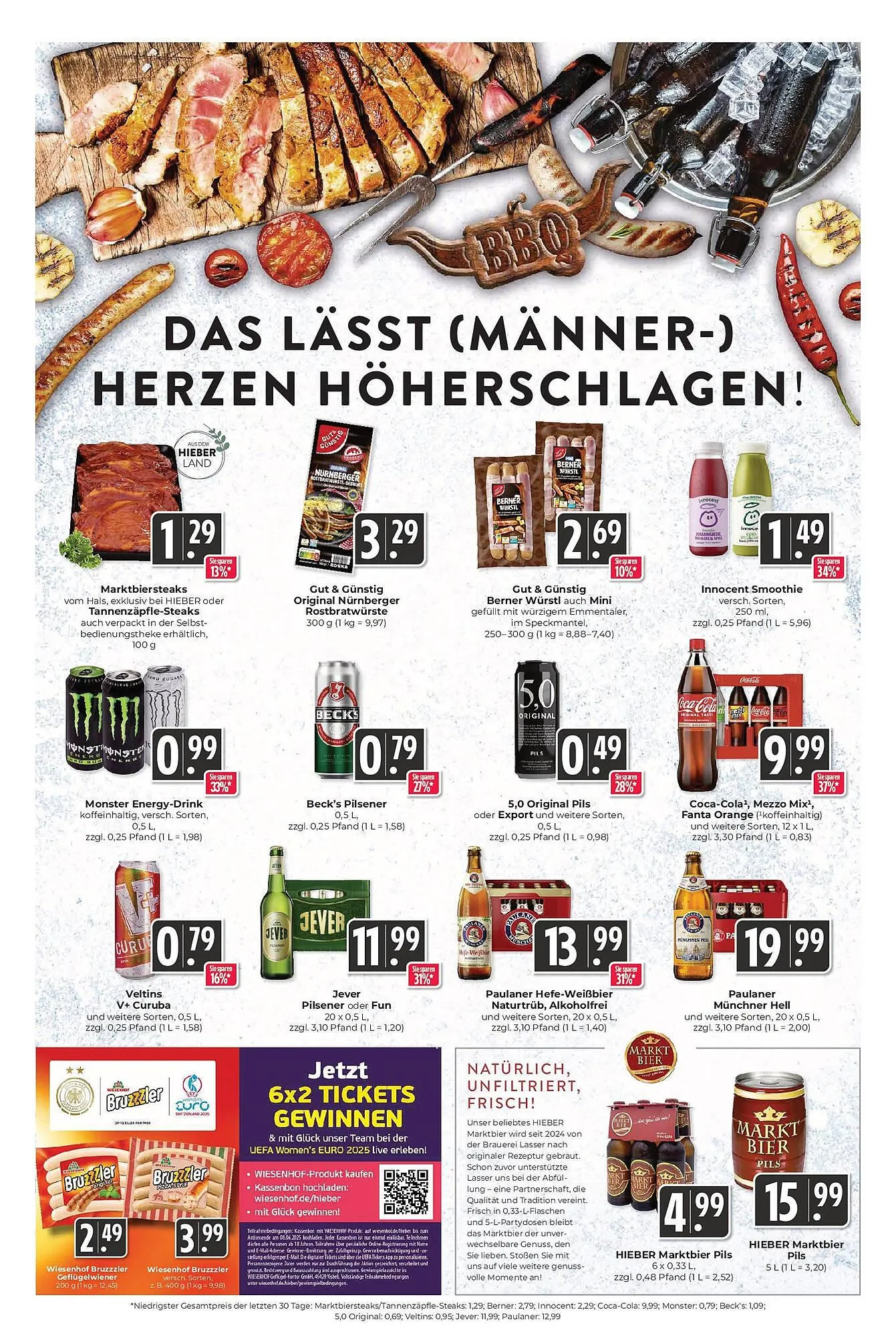 Hieber's Frische Center Prospekt von 25. Mai bis 31. Mai 2025 - Prospekt seite 13