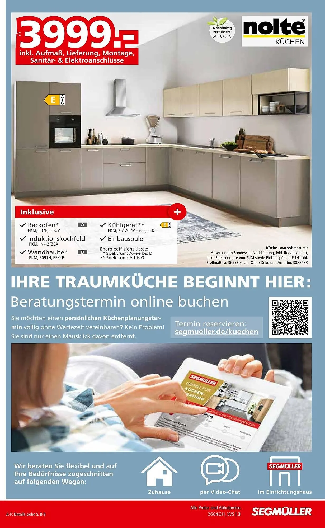 Segmüller Prospekt von 4. April bis 25. April 2026 - Prospekt seite 3