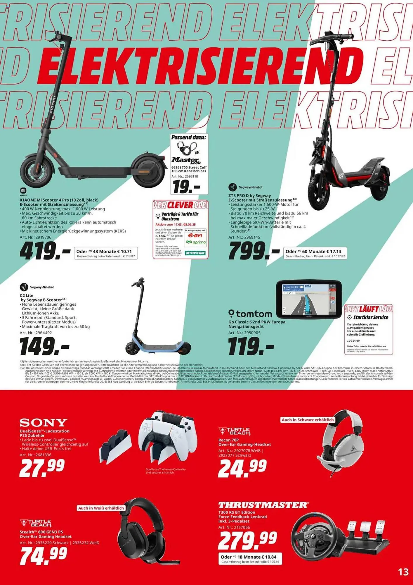 Saturn Prospekt von 7. April bis 22. April 2025 - Prospekt seite 13