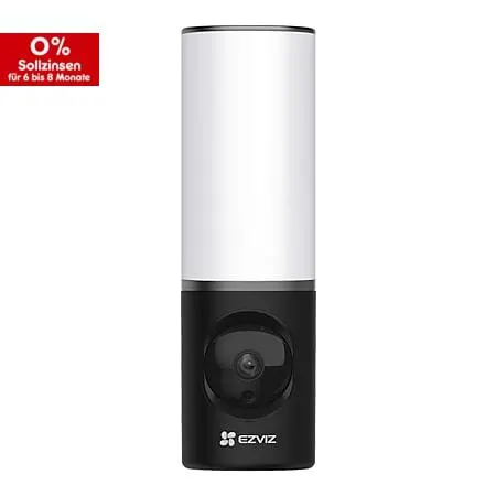 EZVIZ LC3 Smart Outdoor Security Light, Außen Wandlampe mit Überwachungskamera