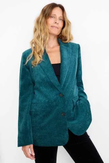 Corduroy blazer - regular fit