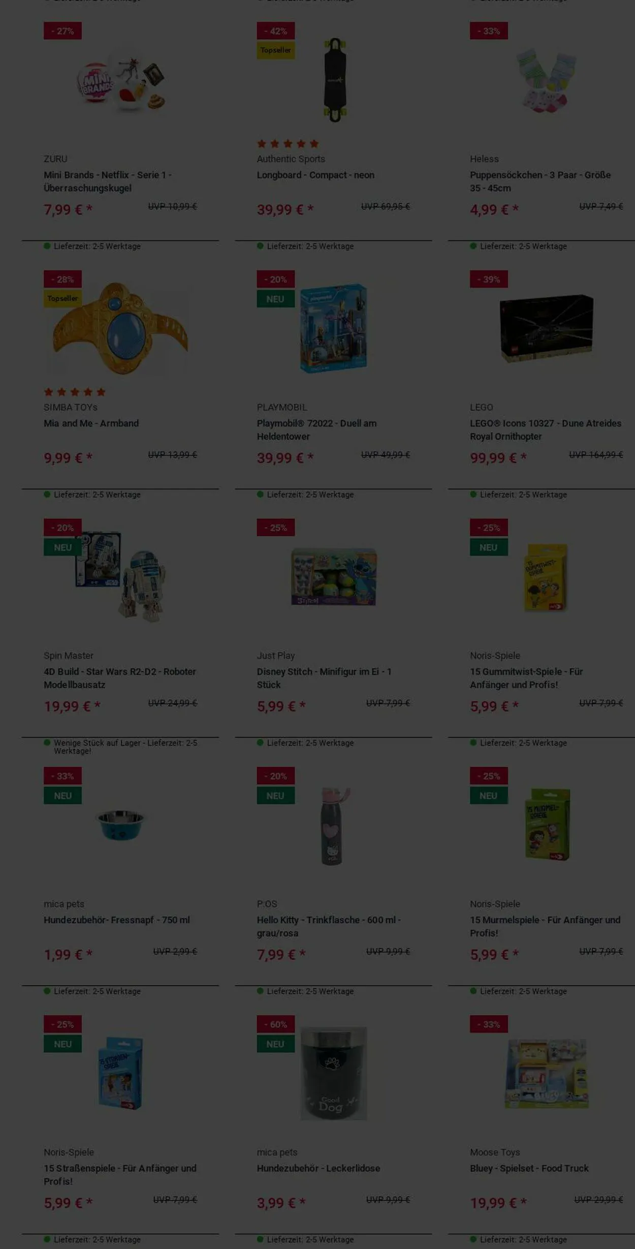 ROFU Kinderland Aktueller Prospekt von 22. Dezember bis 31. Dezember 2025 - Prospekt seite 36