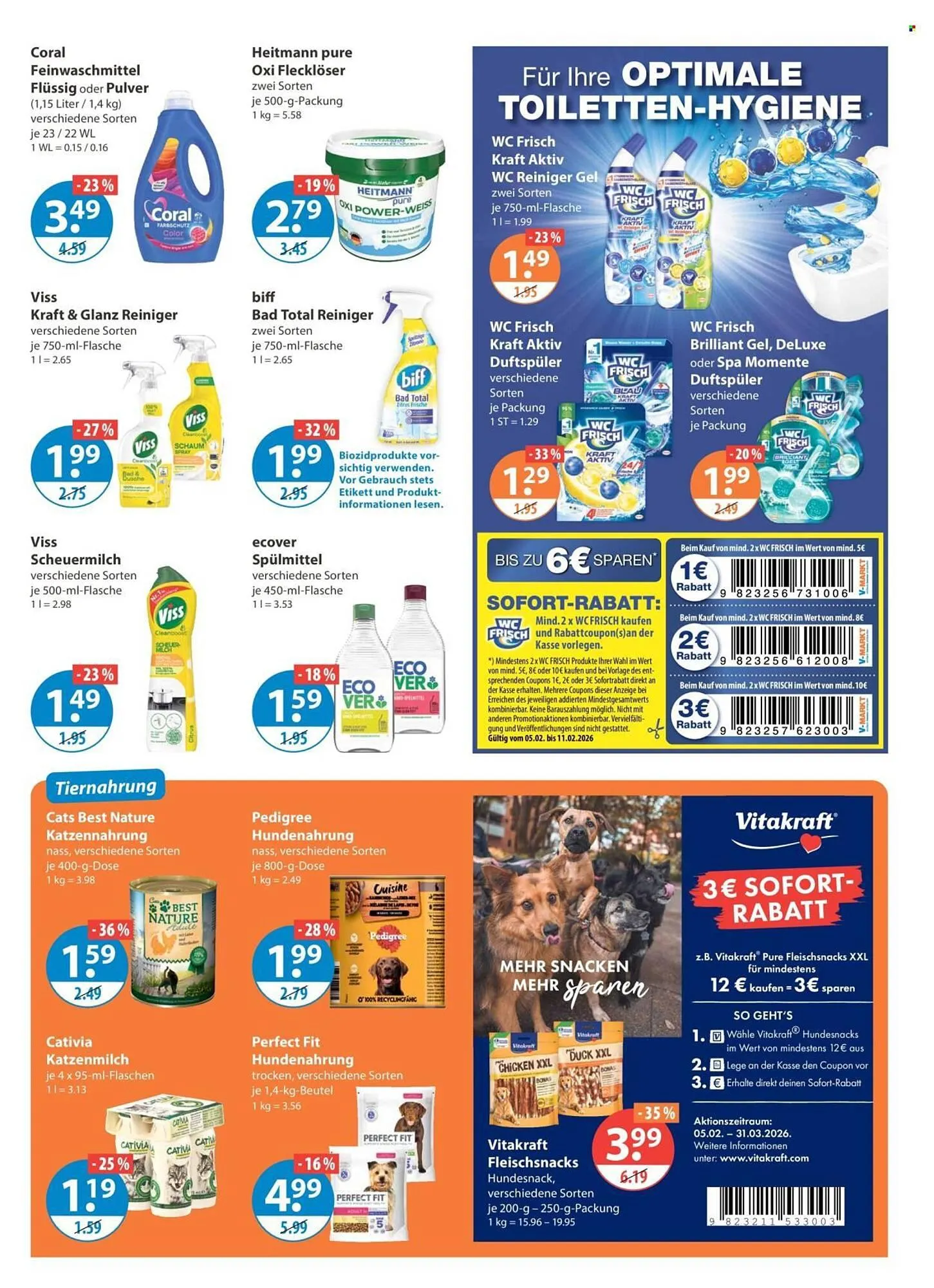 V Markt Prospekt von 5. Februar bis 11. Februar 2026 - Prospekt seite 13