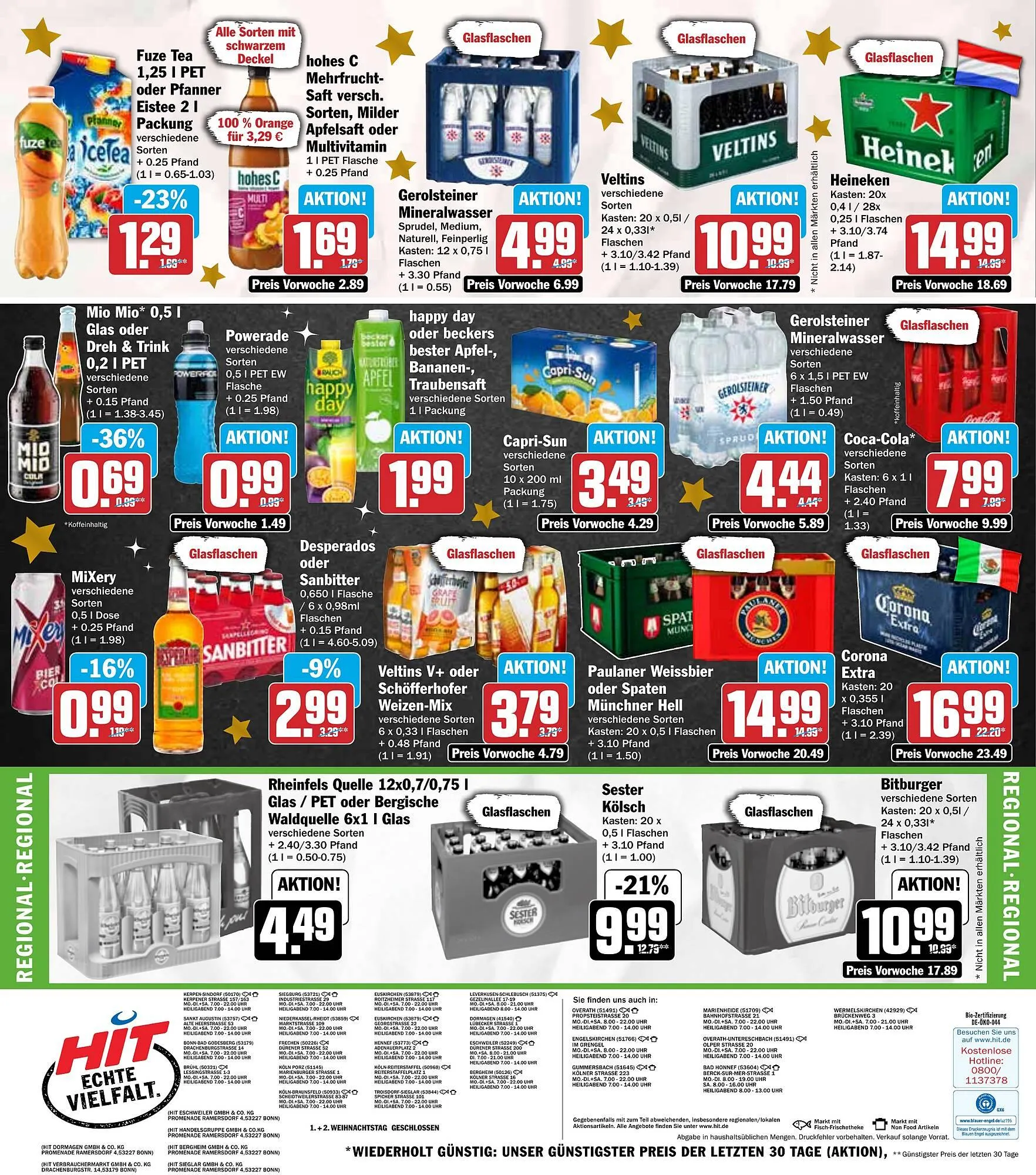 HIT Prospekt von 22. Dezember bis 27. Dezember 2025 - Prospekt seite 23