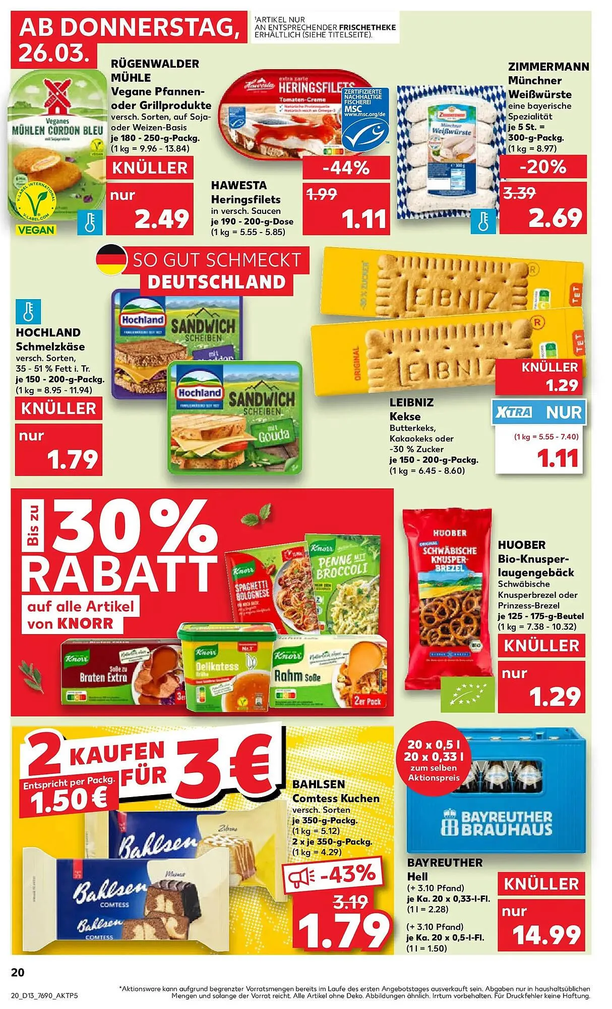 Kaufland Prospekt von 23. März bis 25. März 2026 - Prospekt seite 32