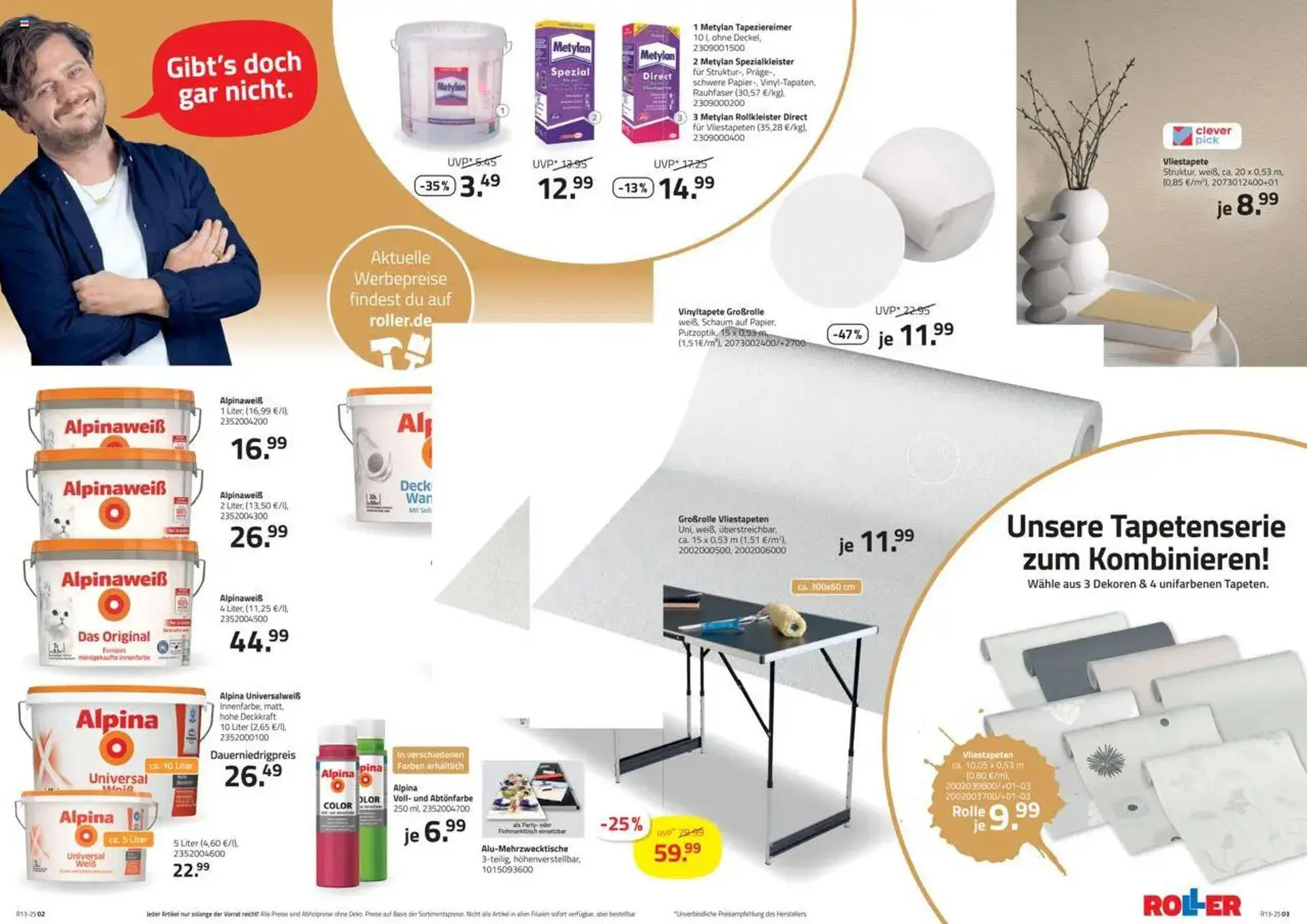 ROLLER Prospekt von 23. März bis 31. Mai 2025 - Prospekt seite 2