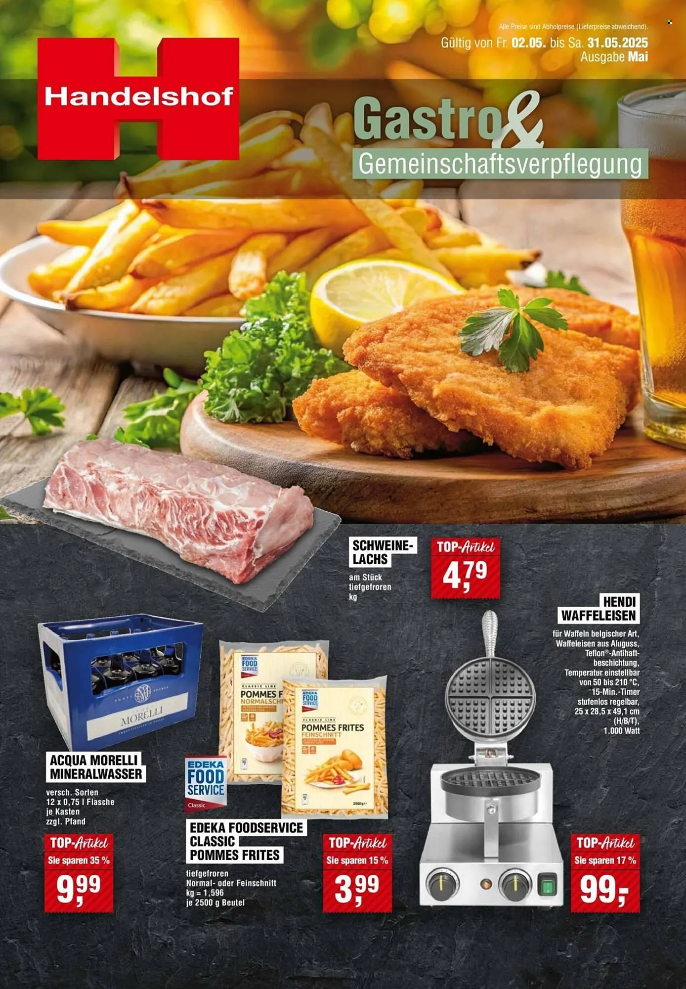Handelshof Prospekt von 2. Mai bis 31. Mai 2025 - Prospekt seite 1