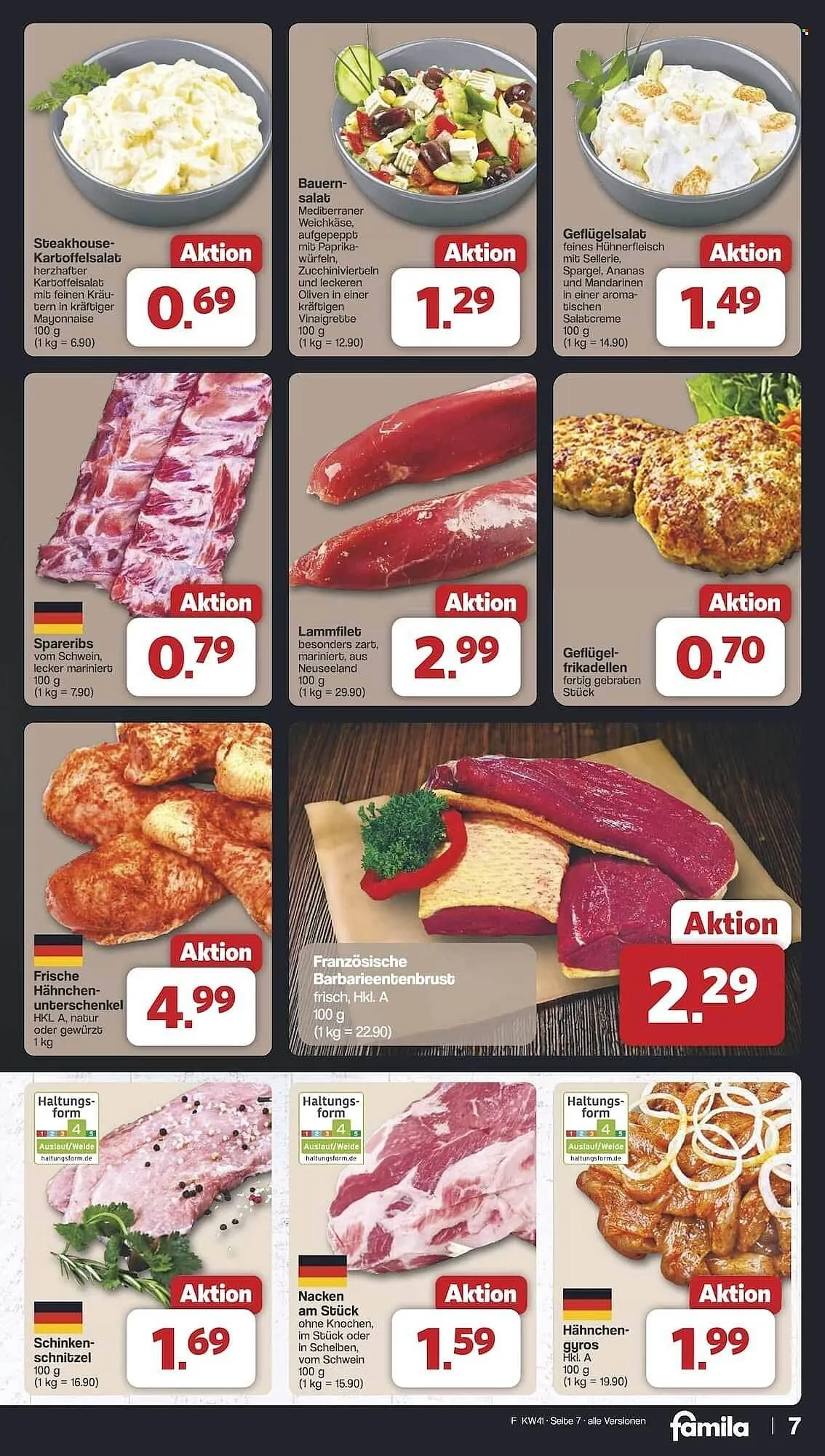 Famila Nord Ost Prospekt von 6. Oktober bis 11. Oktober 2025 - Prospekt seite 7