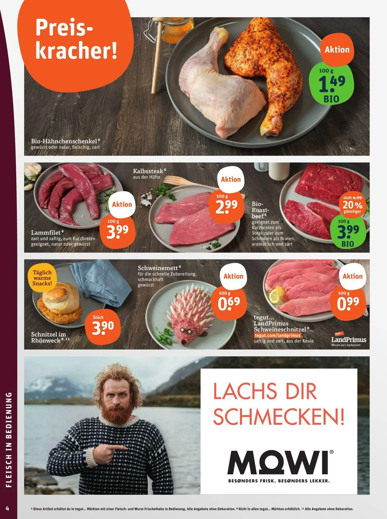 Tegut Aktueller Prospekt von 14. Juli bis 20. Juli 2025 - Prospekt seite 6