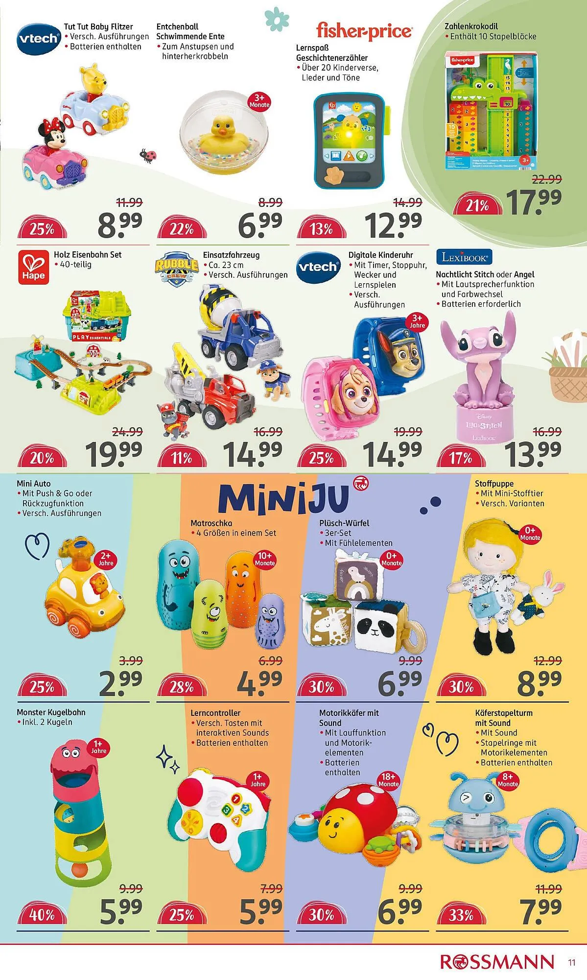 Rossmann Prospekt von 6. April bis 17. April 2025 - Prospekt seite 11