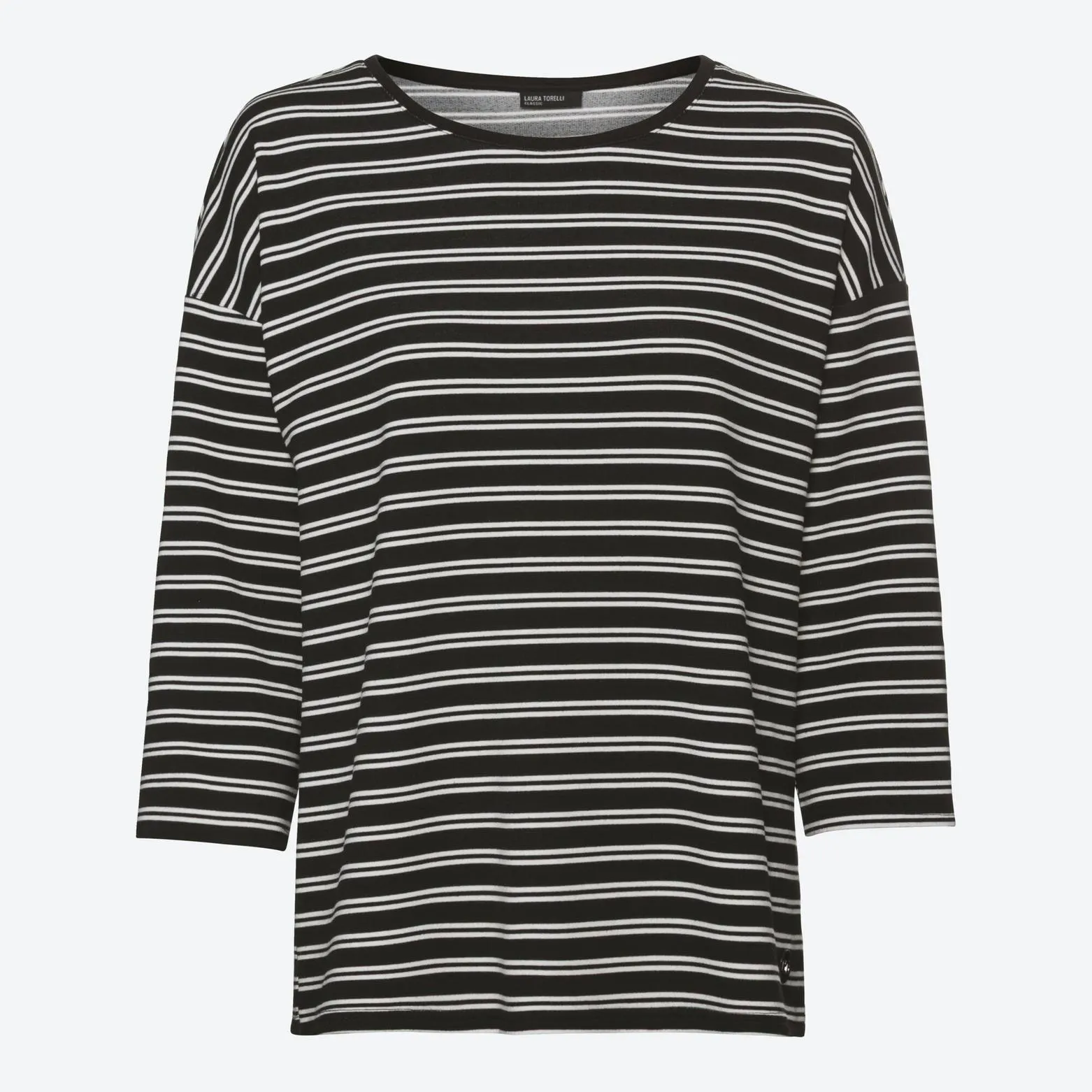 Damen-Langarmshirt mit Streifendesign