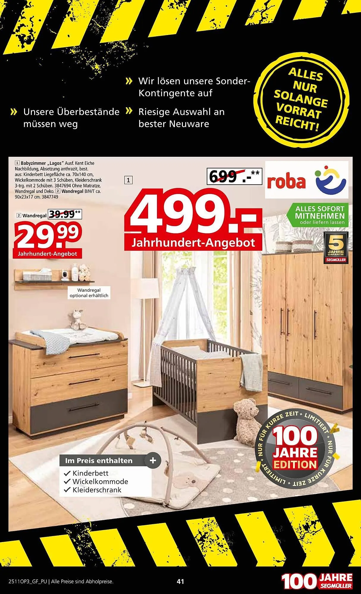 Segmüller Prospekt von 22. November bis 14. Dezember 2025 - Prospekt seite 41