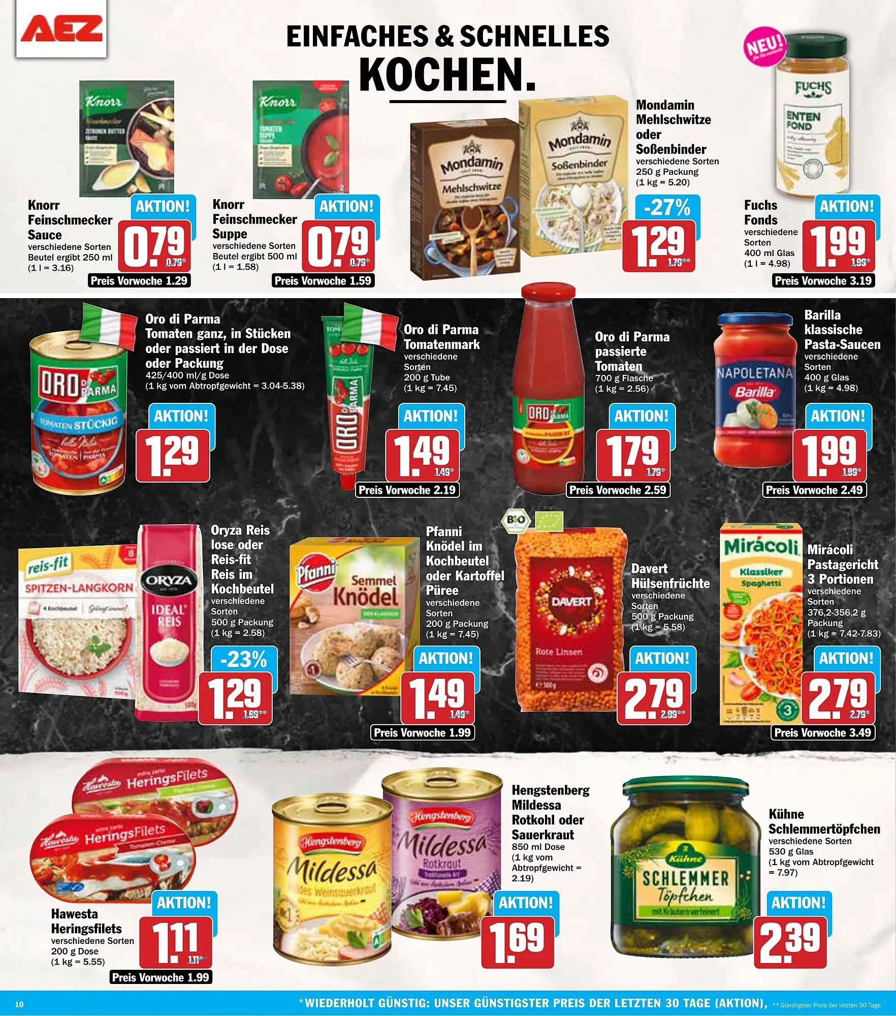 AEZ Prospekt von 24. März bis 29. März 2025 - Prospekt seite 10