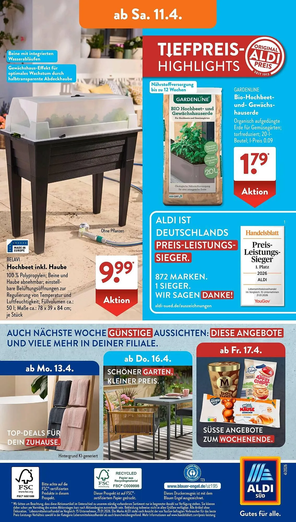 Aldi Süd Prospekt von 7. April bis 12. April 2026 - Prospekt seite 18