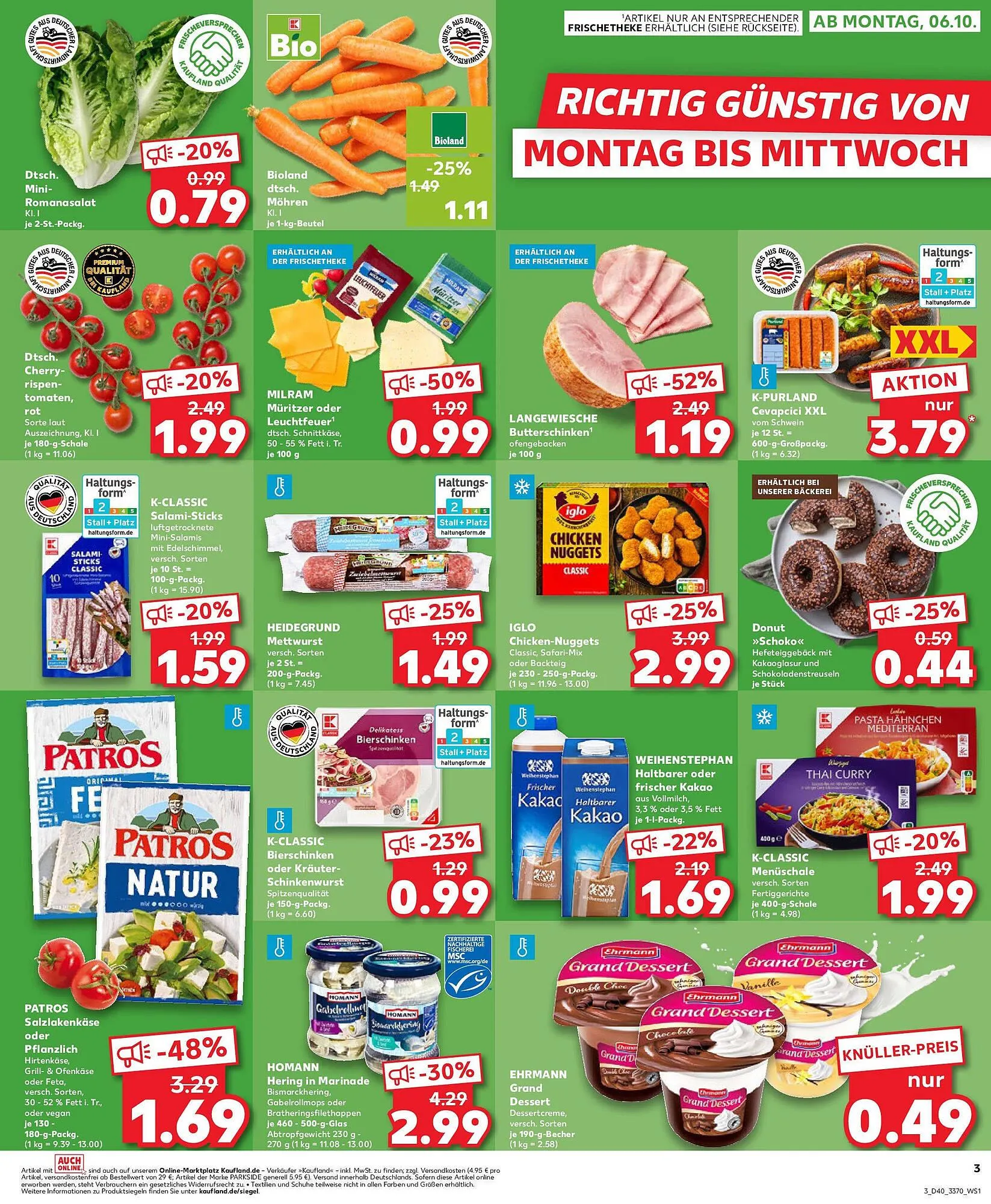 Kaufland Prospekt von 5. Oktober bis 8. Oktober 2025 - Prospekt seite 3