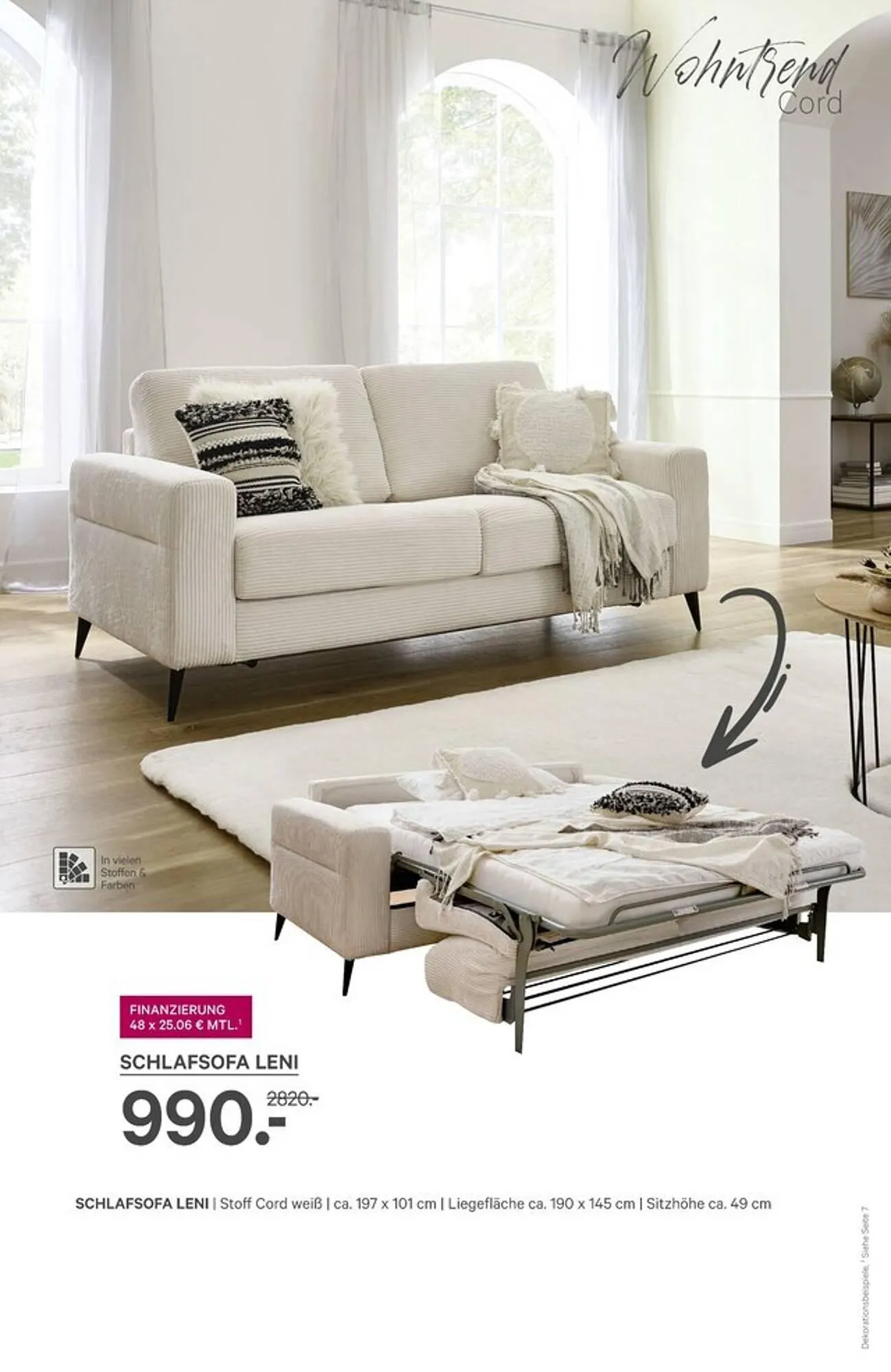 Kabs Polsterwelt Prospekt von 7. November bis 13. November 2025 - Prospekt seite 3