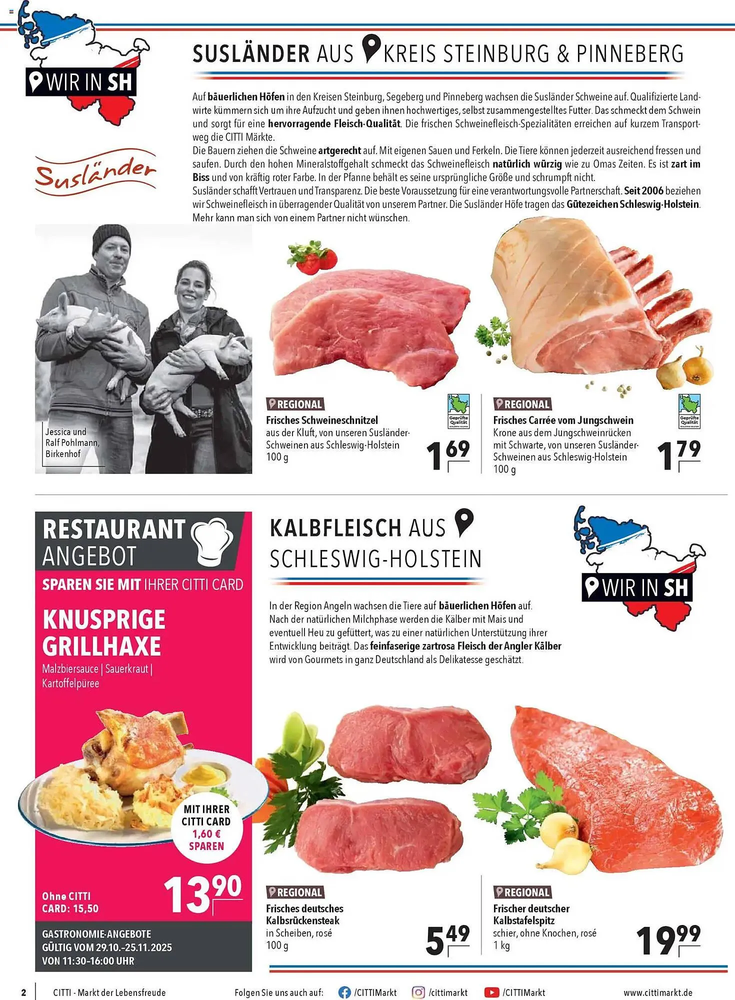 CITTI Markt Prospekt von 29. Oktober bis 4. November 2025 - Prospekt seite 2