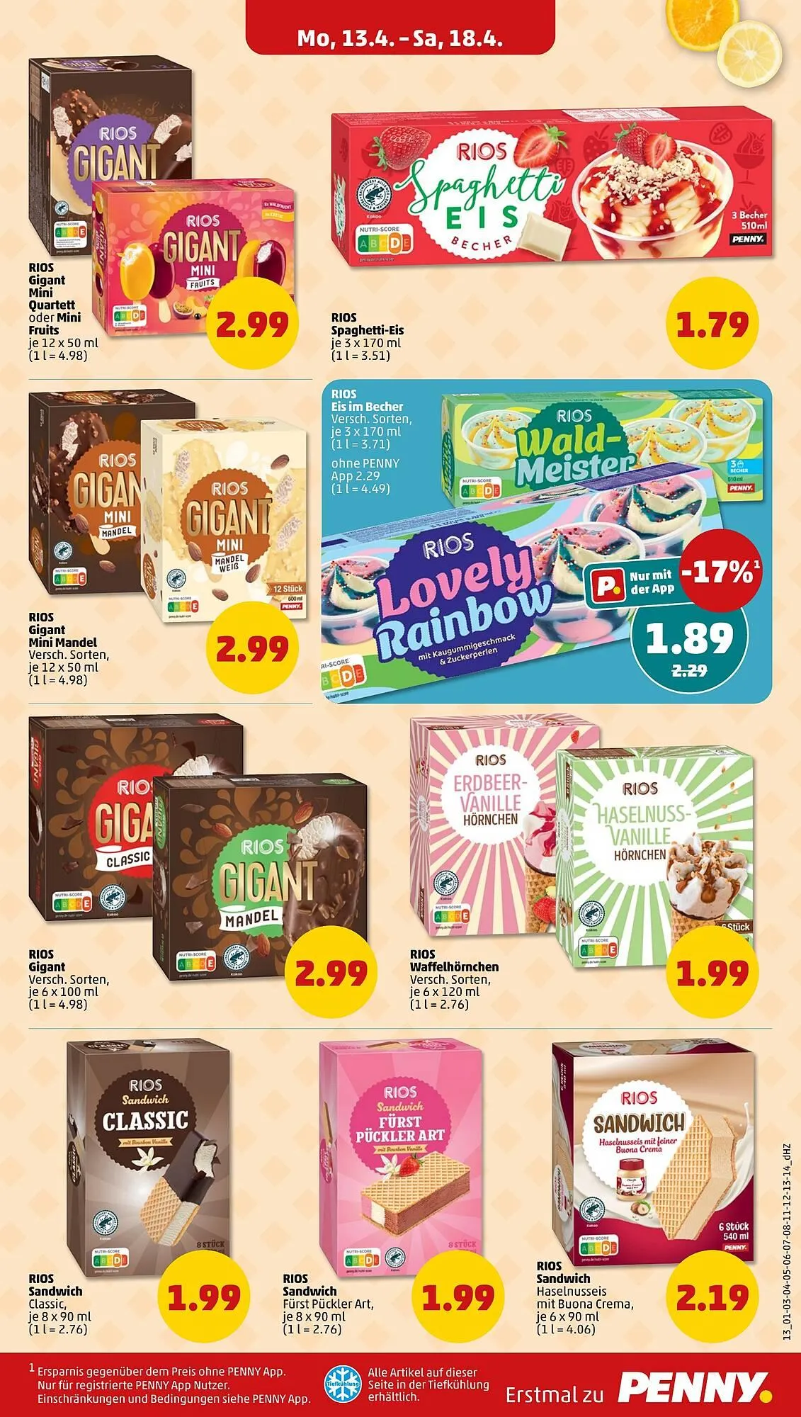 PENNY Prospekt von 13. April bis 18. April 2026 - Prospekt seite 17