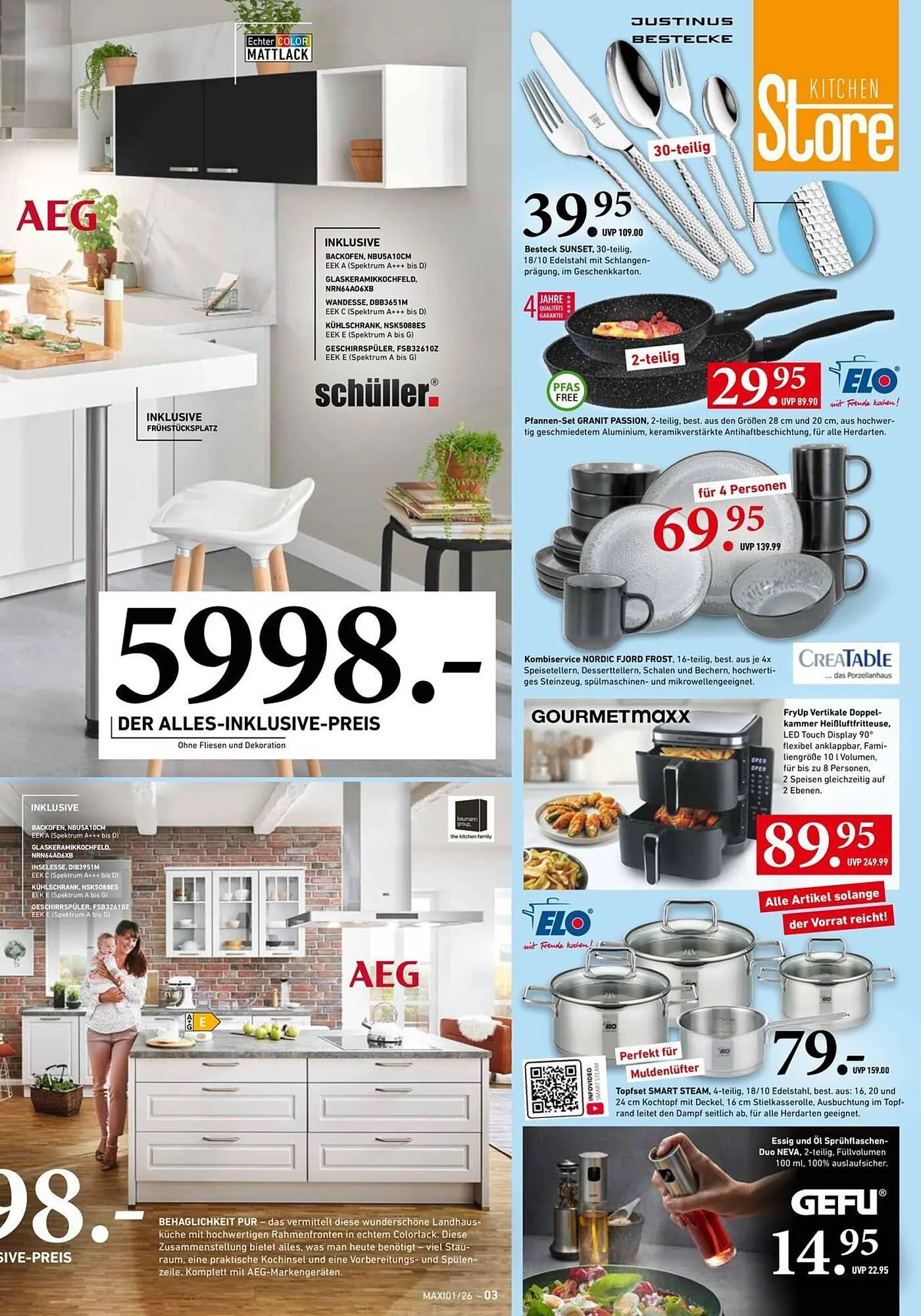 Küchen Aktuell Prospekt von 16. Februar bis 28. Februar 2026 - Prospekt seite 3