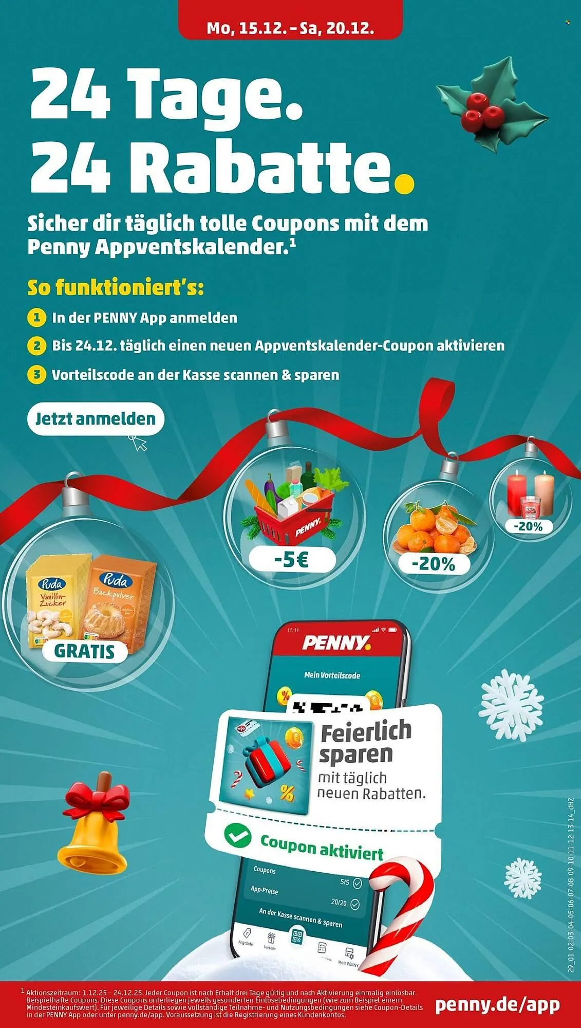 PENNY Prospekt von 15. Dezember bis 20. Dezember 2025 - Prospekt seite 33