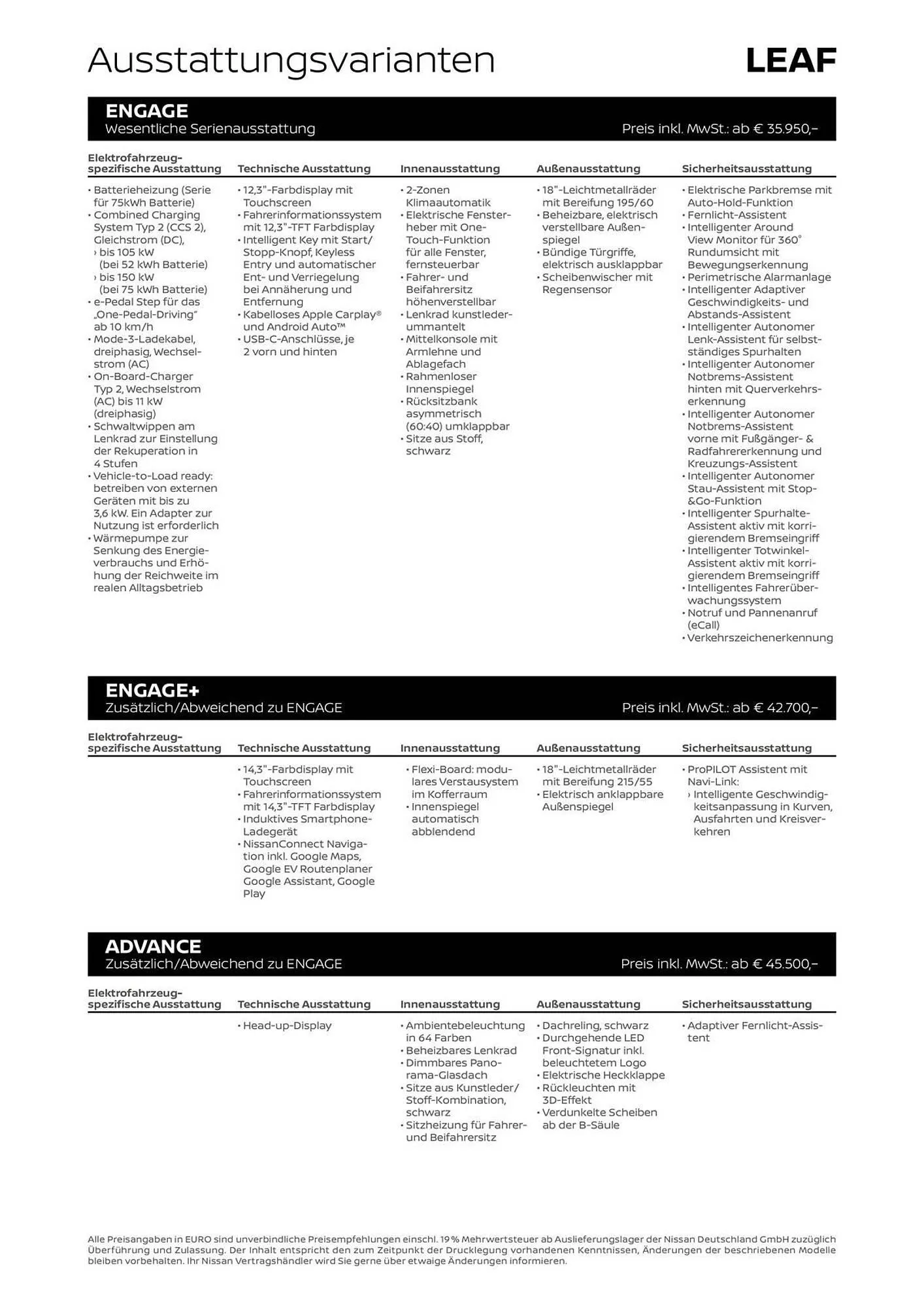 Nissan Prospekt von 7. März bis 13. März 2026 - Prospekt seite 2