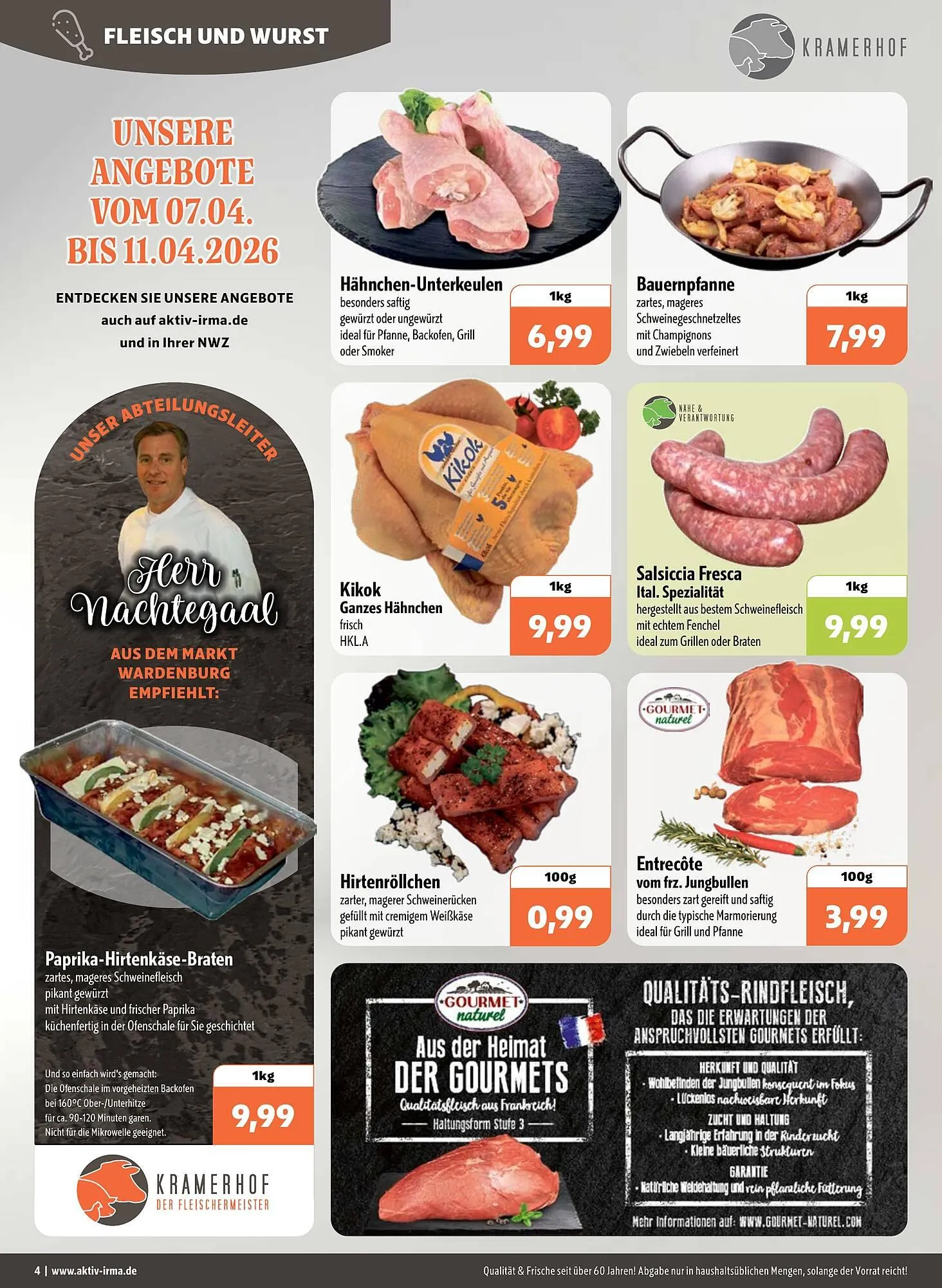 Aktiv Irma Prospekt von 6. April bis 11. April 2026 - Prospekt seite 4