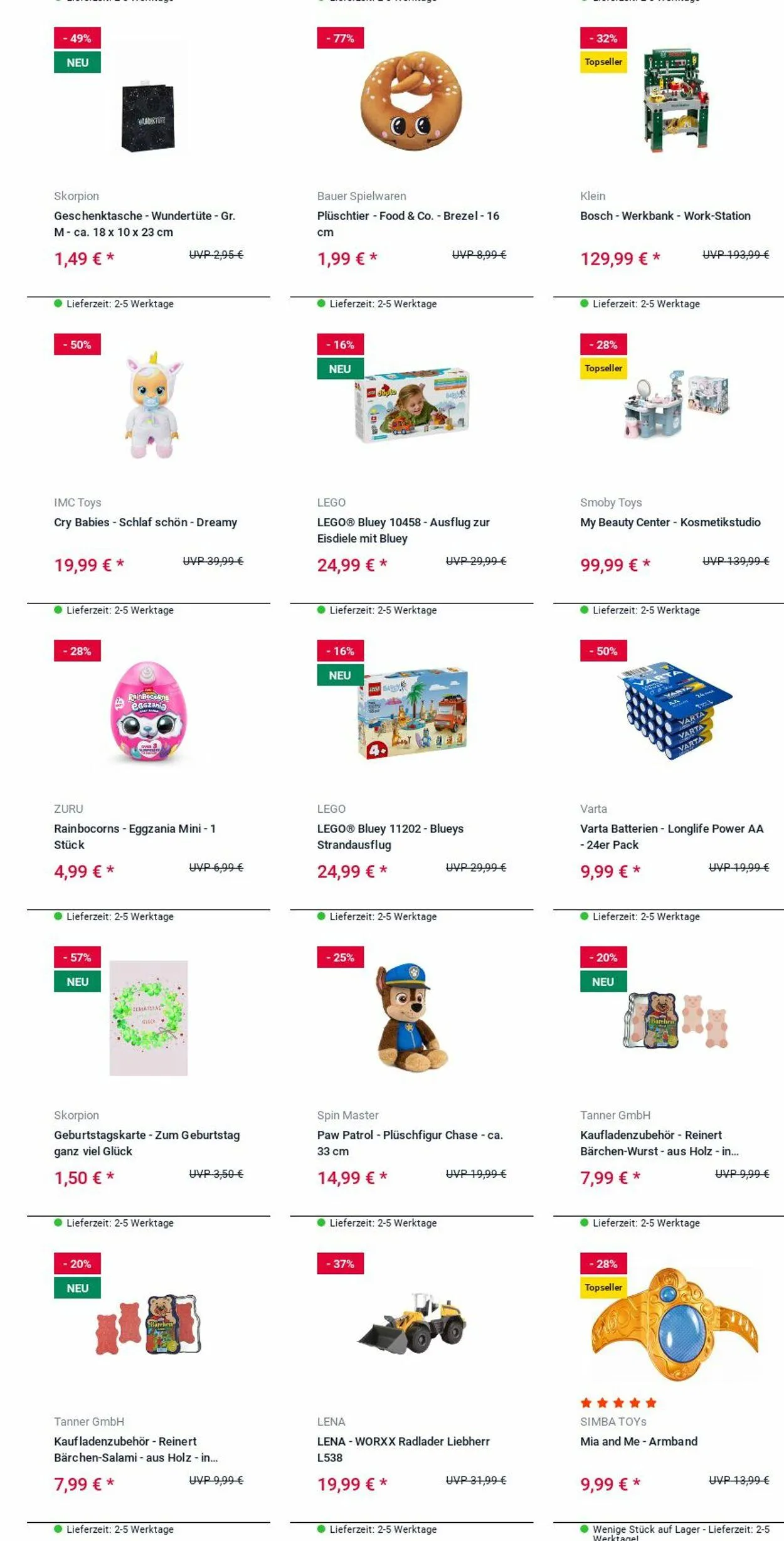 ROFU Kinderland Aktueller Prospekt von 28. Juli bis 6. August 2025 - Prospekt seite 12