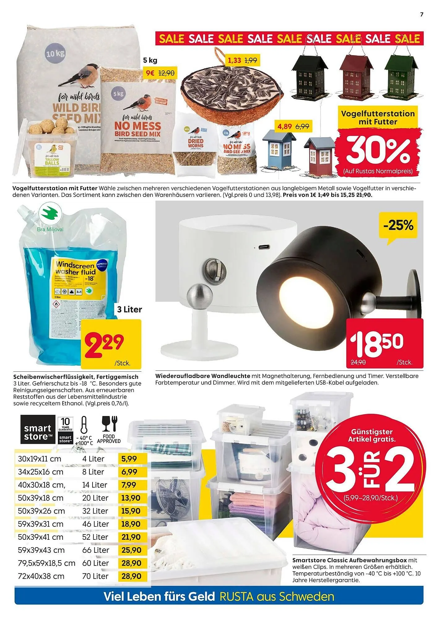 Rusta Prospekt von 7. Februar bis 13. Februar 2026 - Prospekt seite 7
