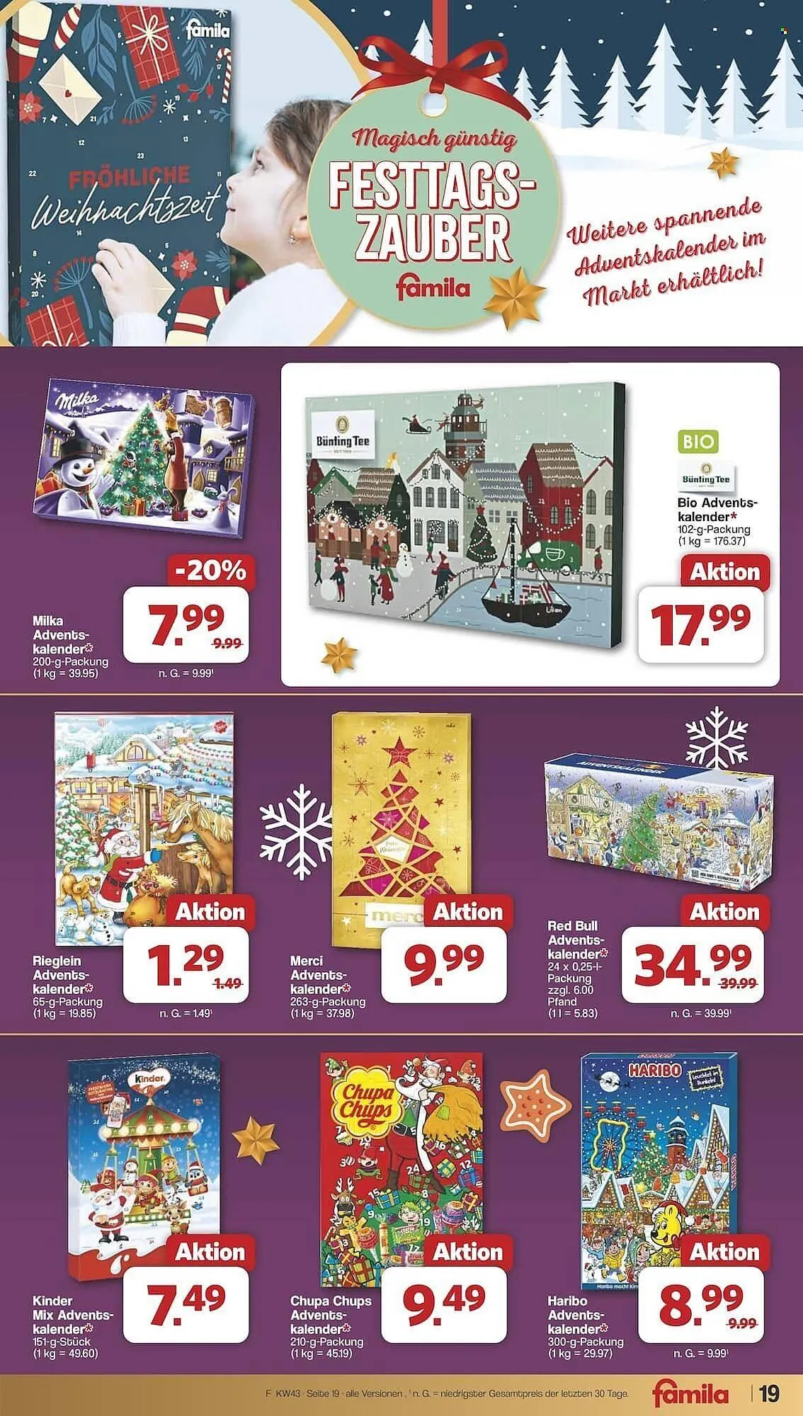 Famila Nord Ost Prospekt von 20. Oktober bis 25. Oktober 2025 - Prospekt seite 22