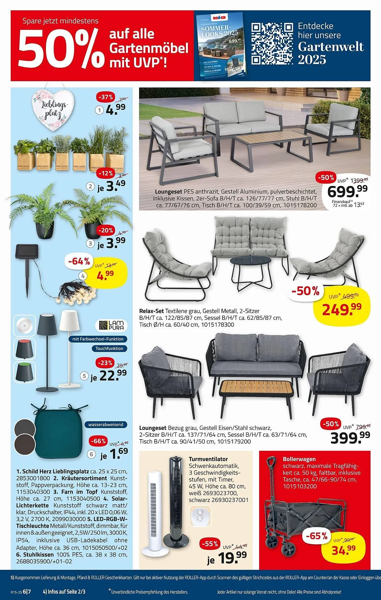 ROLLER Prospekt von 6. April bis 19. April 2025 - Prospekt seite 2