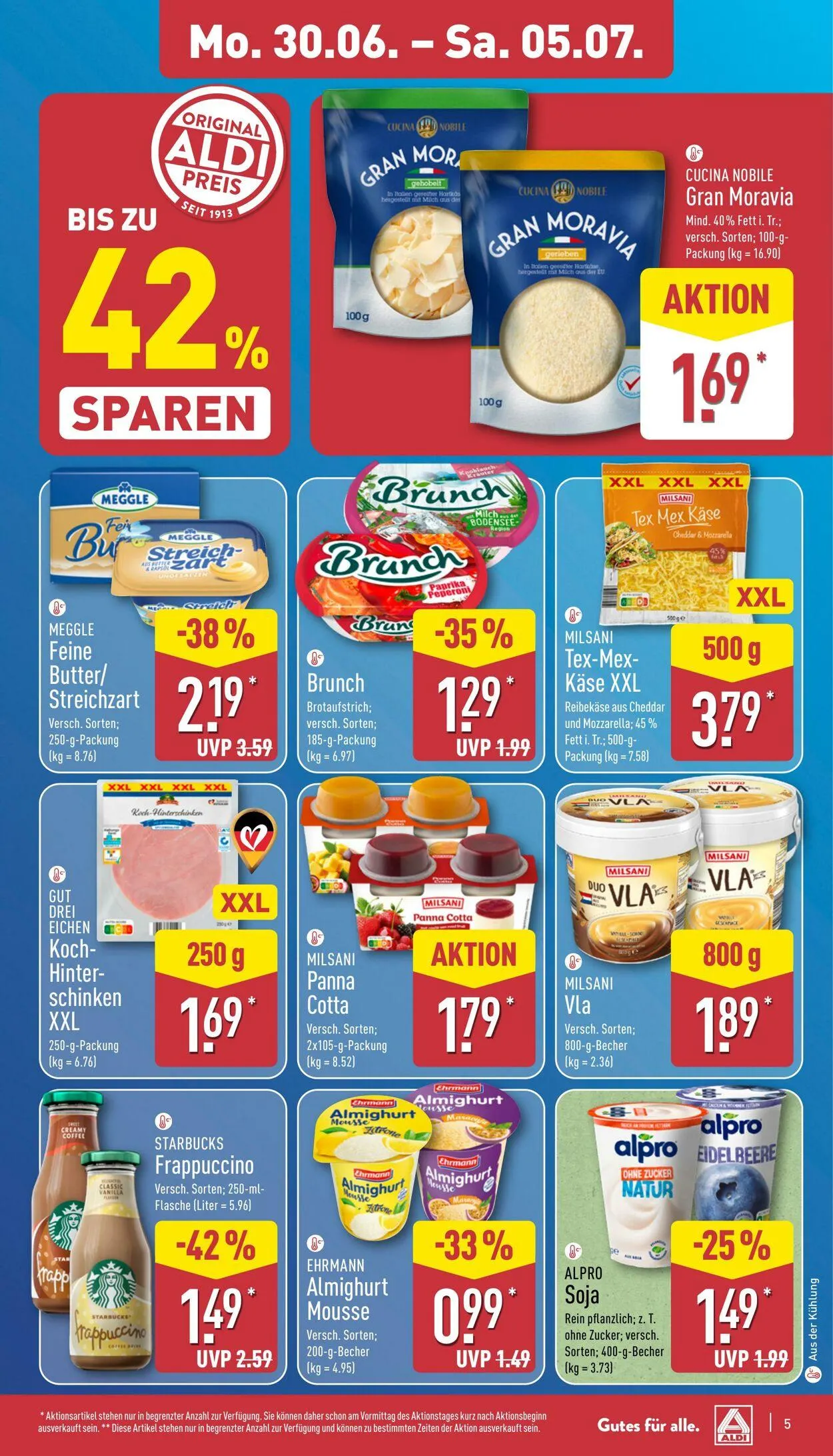 Aldi-Nord von 30. Juni bis 5. Juli 2025 - Prospekt seite 5
