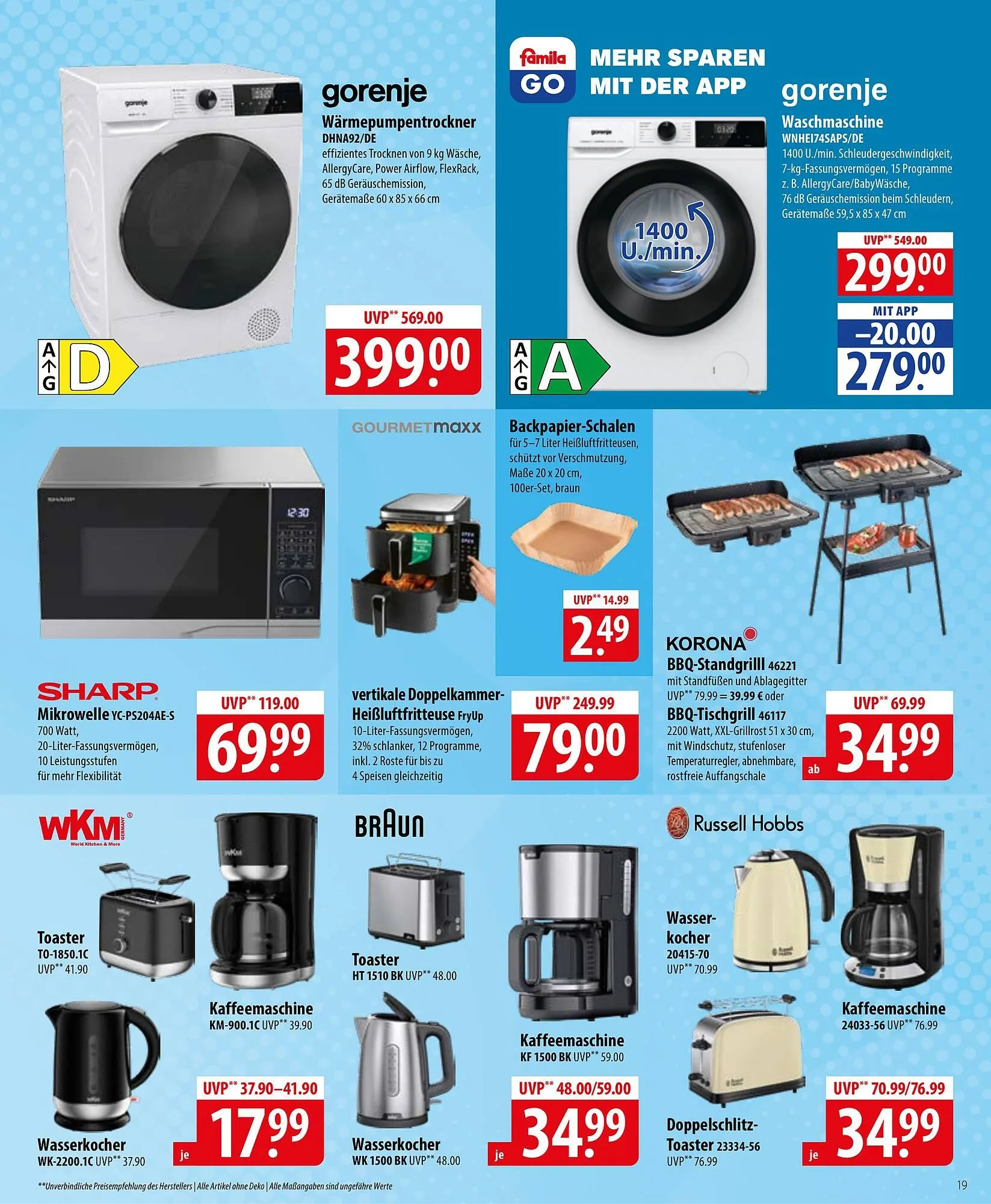 Famila Nord Ost Prospekt von 13. April bis 18. April 2026 - Prospekt seite 19