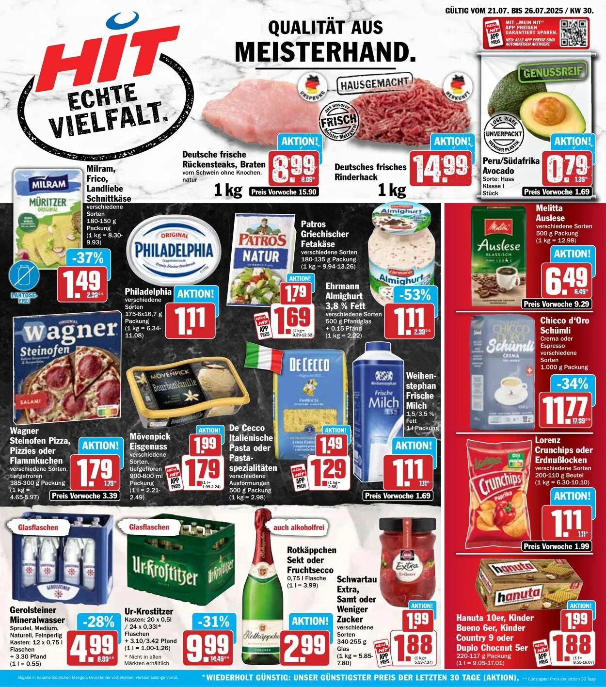 Hit - Leipzig von 21. Juli bis 26. Juli 2025 - Prospekt seite 1