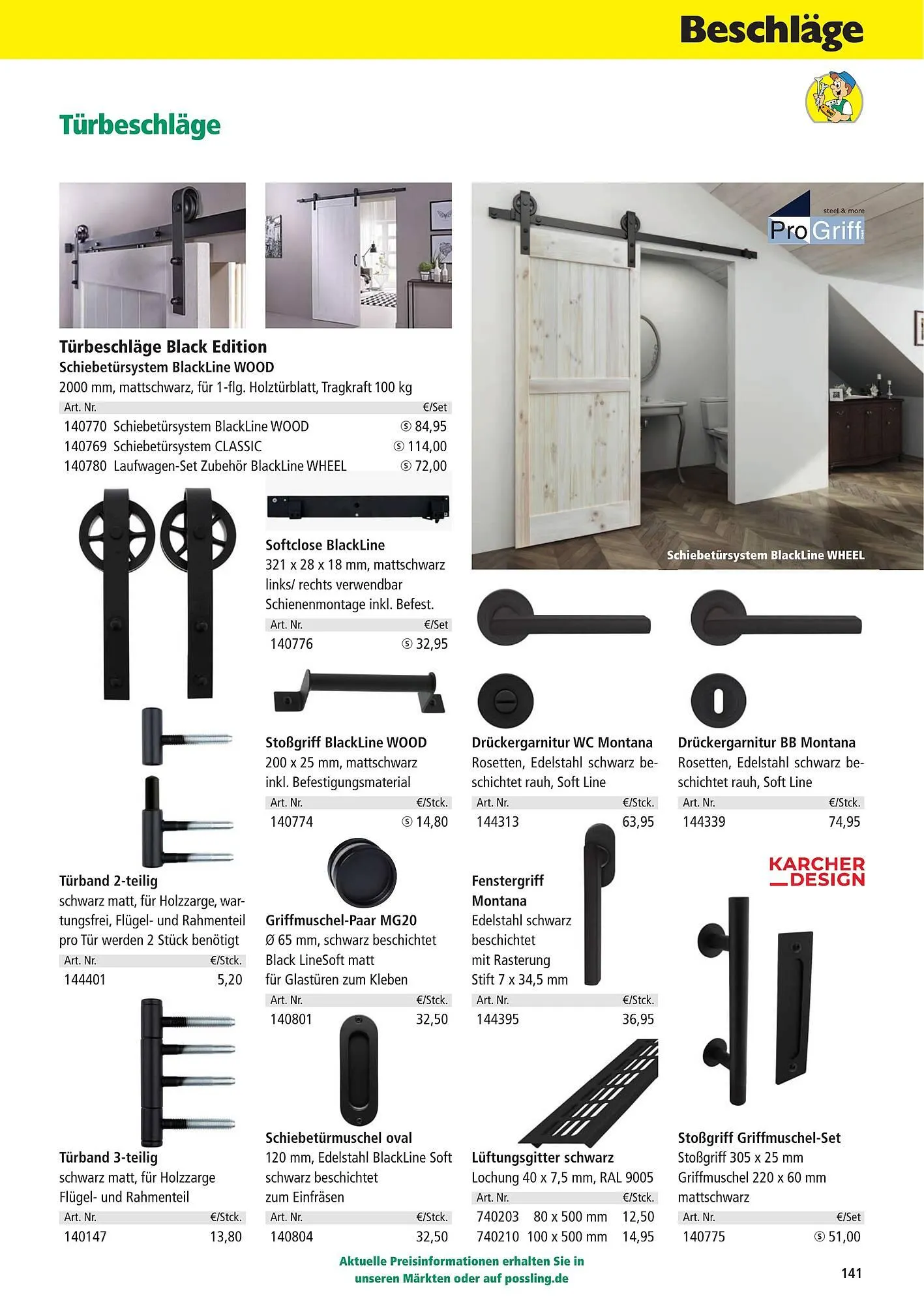 Holz Possling Prospekt von 1. April bis 31. Juli 2026 - Prospekt seite 141