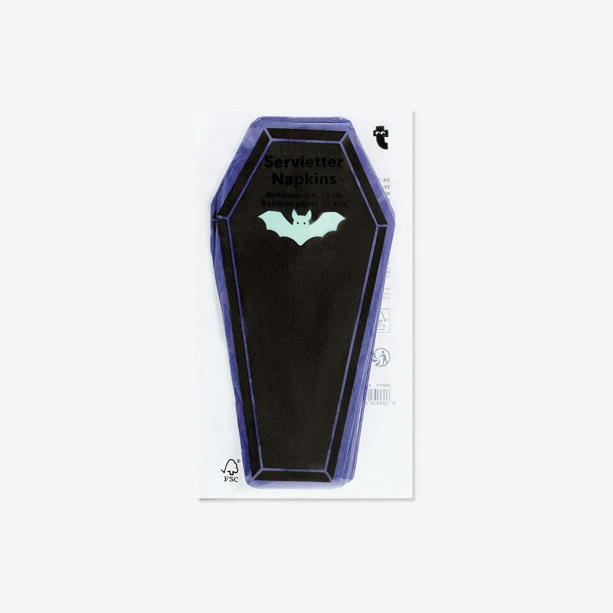 Coffin napkins - 16 pcs