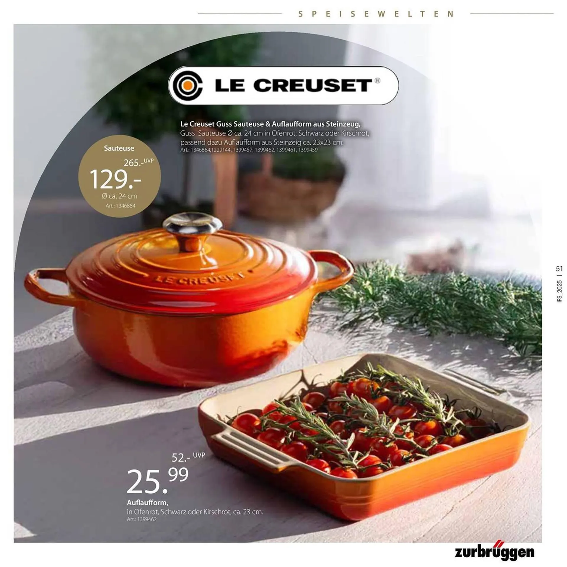 Zurbrüggen Prospekt von 18. Mai bis 7. Juni 2025 - Prospekt seite 51