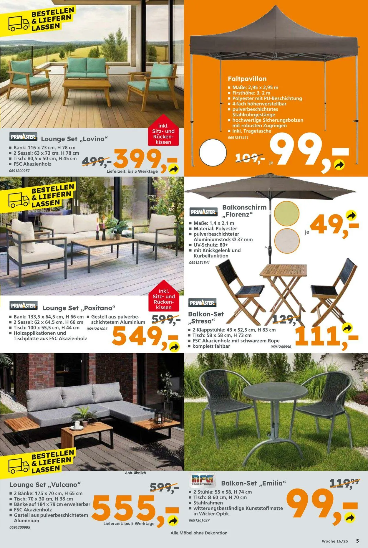 Globus Baumarkt Aktueller Prospekt von 13. April bis 19. April 2025 - Prospekt seite 5