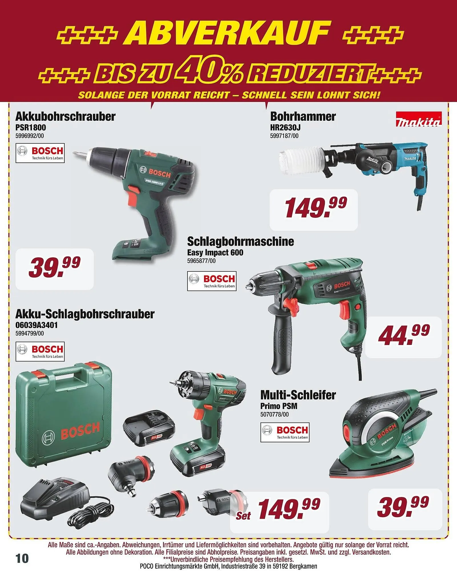 Poco Prospekt von 23. März bis 5. April 2025 - Prospekt seite 10