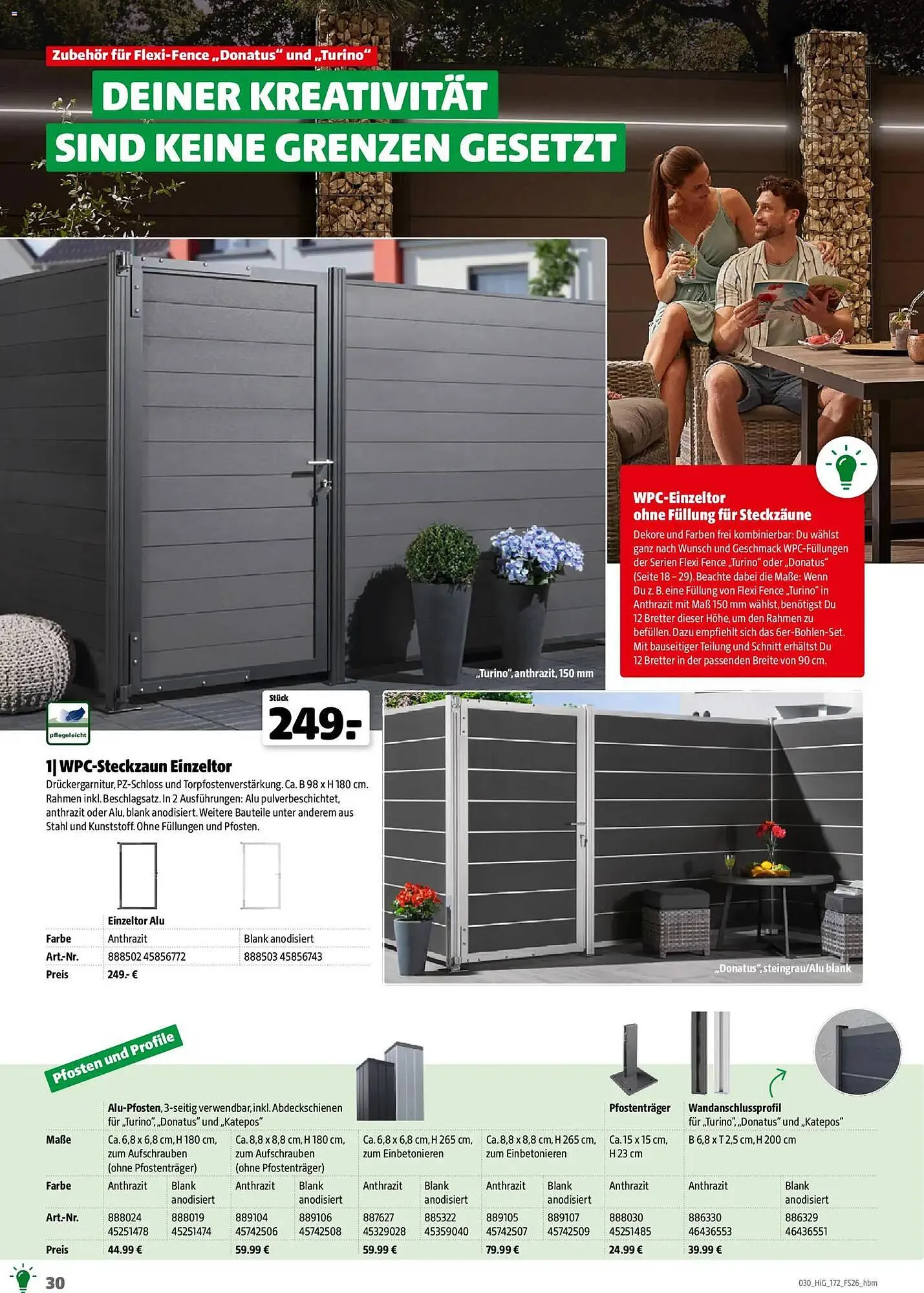 Hagebau Prospekt von 2. März bis 31. Dezember 2026 - Prospekt seite 30