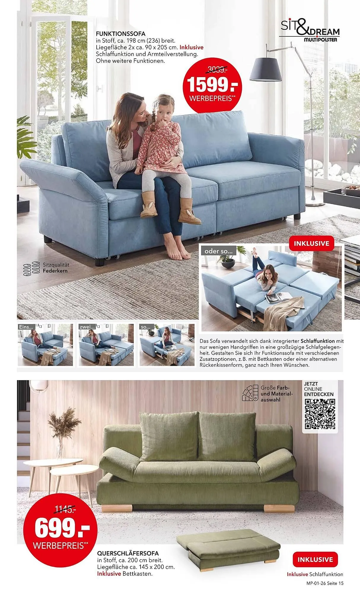 Multipolster Prospekt von 12. Januar bis 31. Januar 2026 - Prospekt seite 17