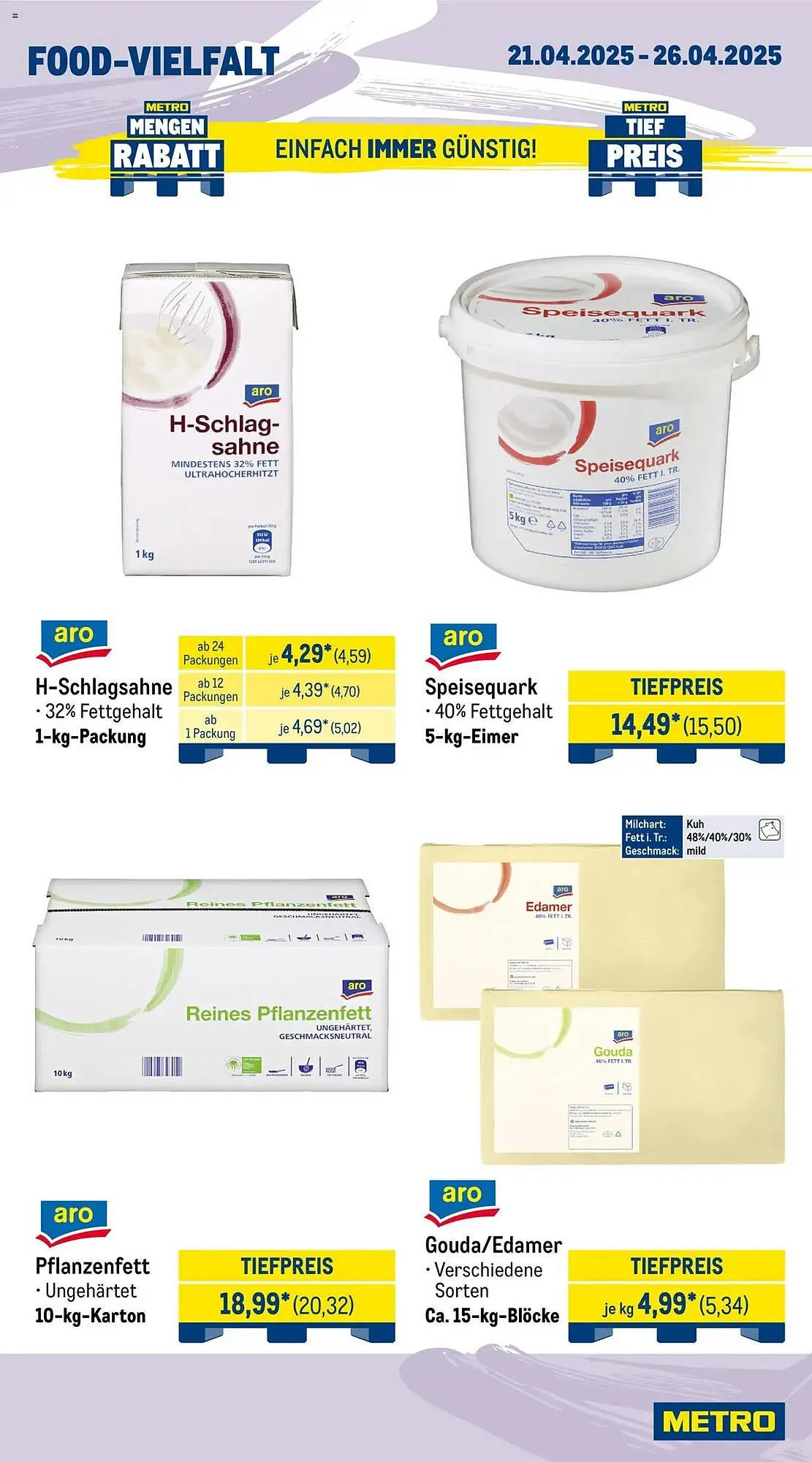 METRO Prospekt von 21. April bis 26. April 2025 - Prospekt seite 9