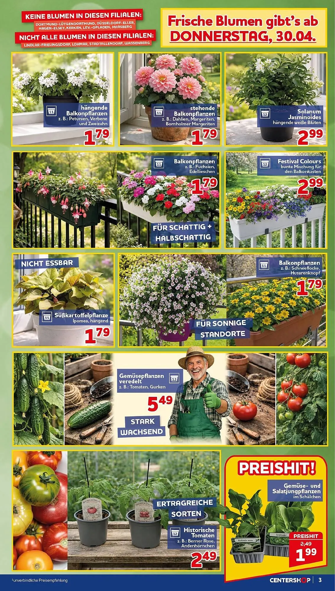 CENTERSHOP Prospekt von 27. April bis 2. Mai 2026 - Prospekt seite 3