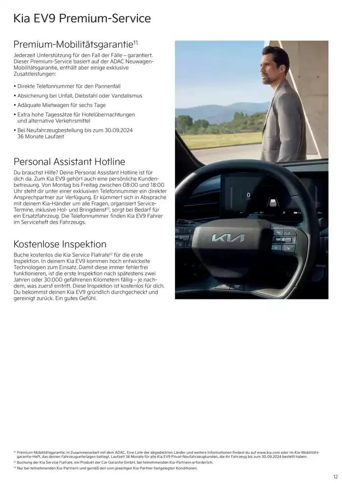 KIA EV9 von 3. September bis 3. September 2025 - Prospekt seite 12
