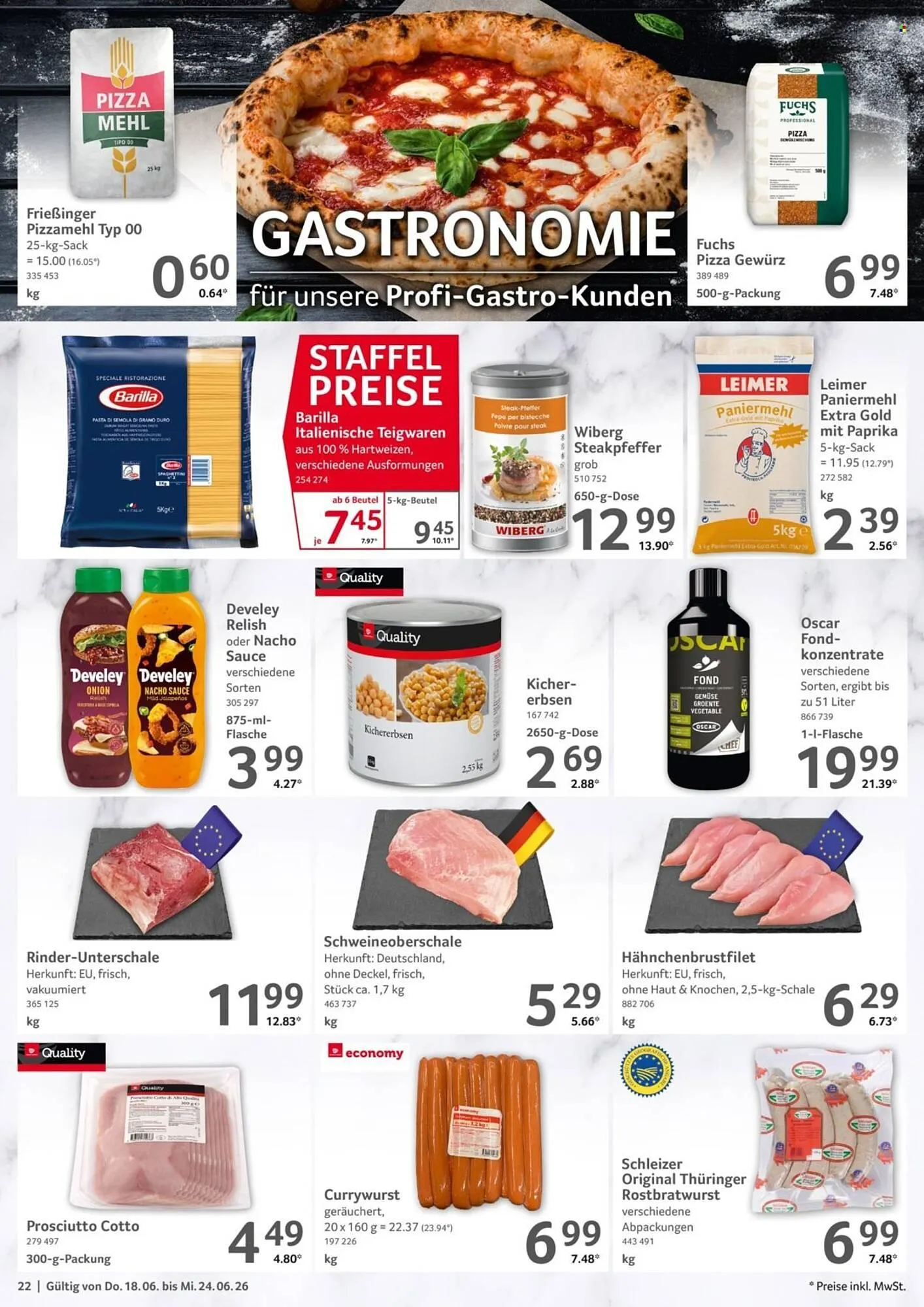 Selgros Prospekt von 18. Juni bis 24. Juni 2026 - Prospekt seite 22