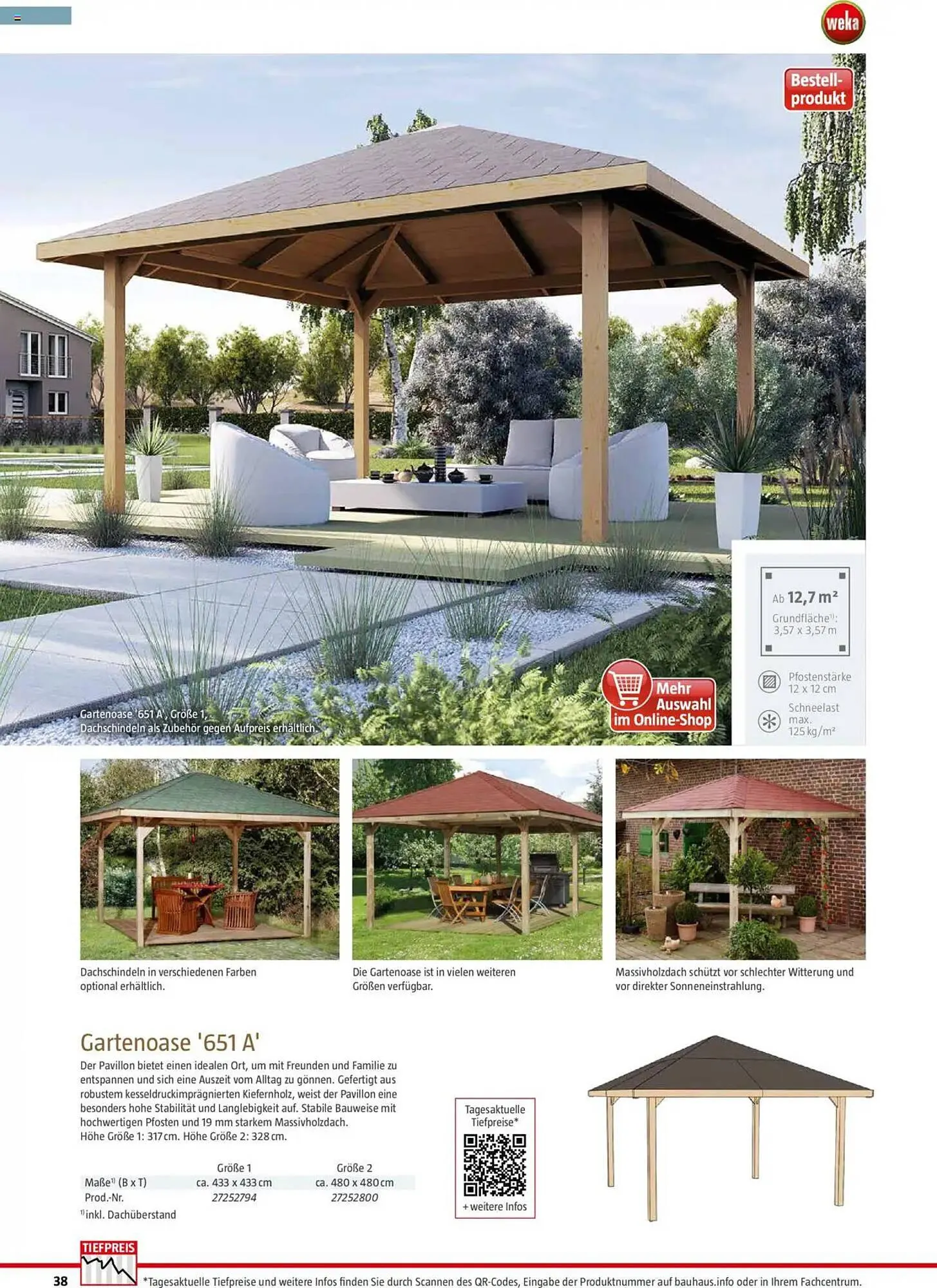 Bauhaus Prospekt von 26. Februar bis 31. Dezember 2025 - Prospekt seite 38