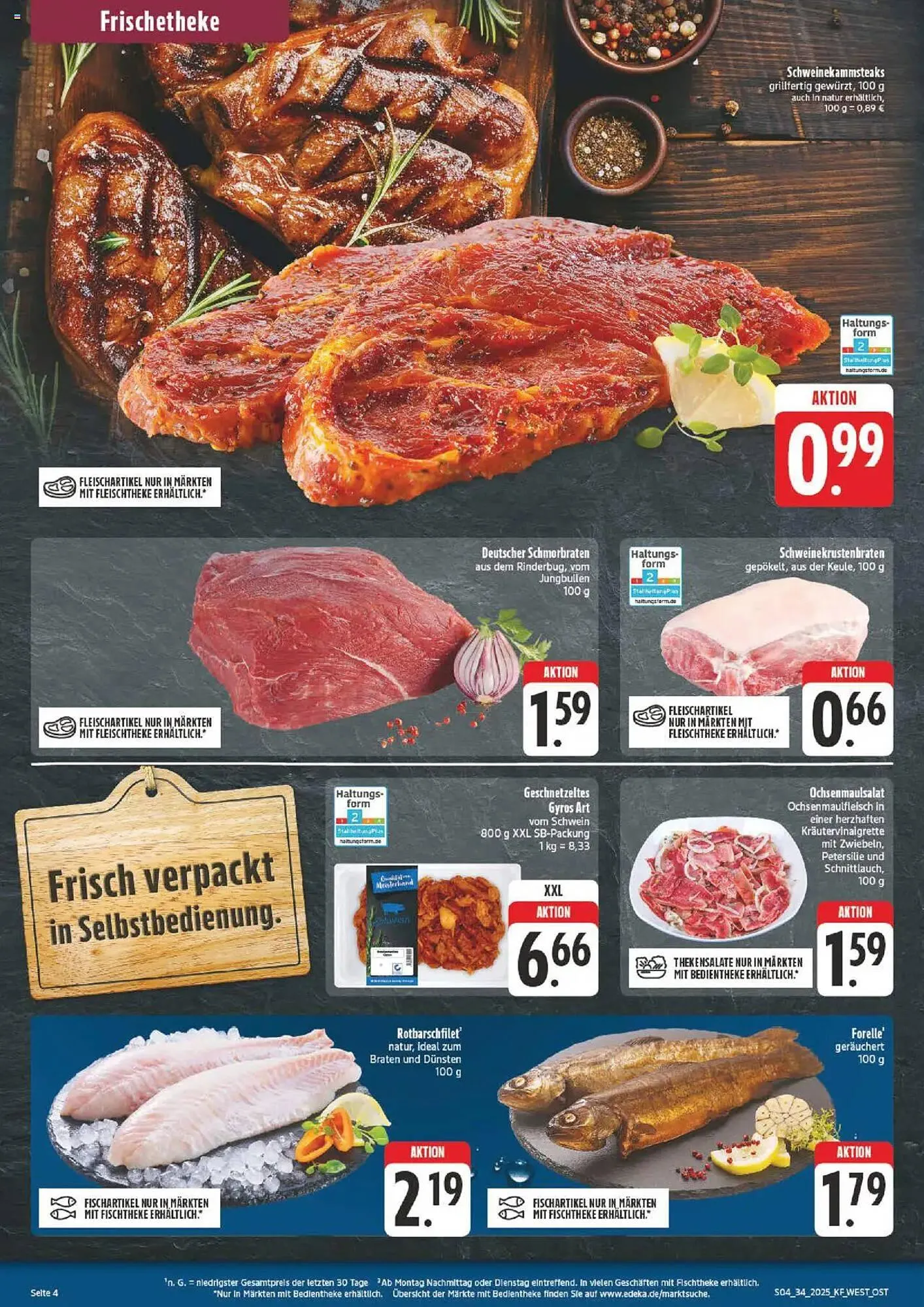 nah & gut Prospekt von 18. August bis 23. August 2025 - Prospekt seite 4