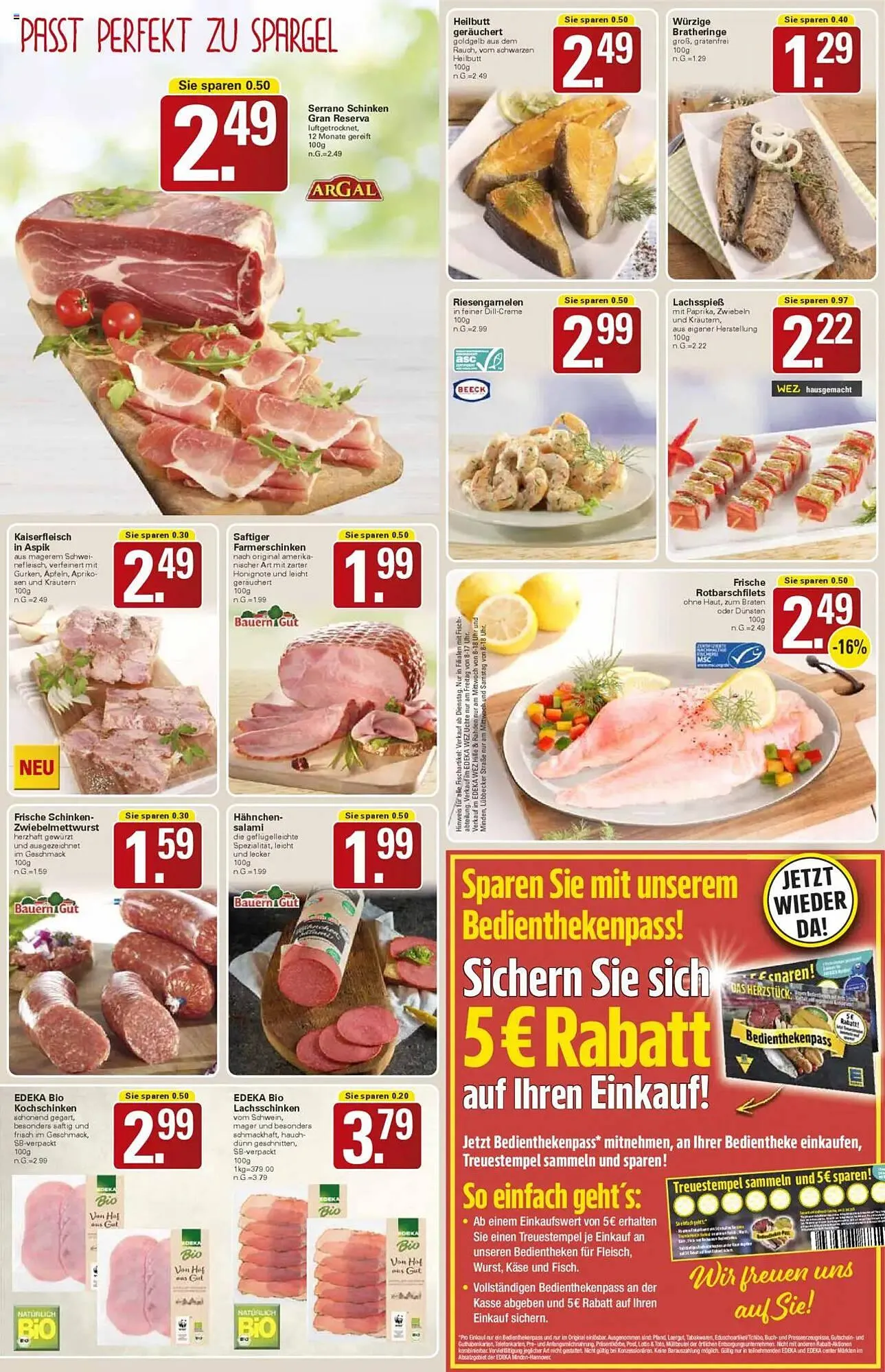 WEZ Prospekt von 28. April bis 3. Mai 2025 - Prospekt seite 9