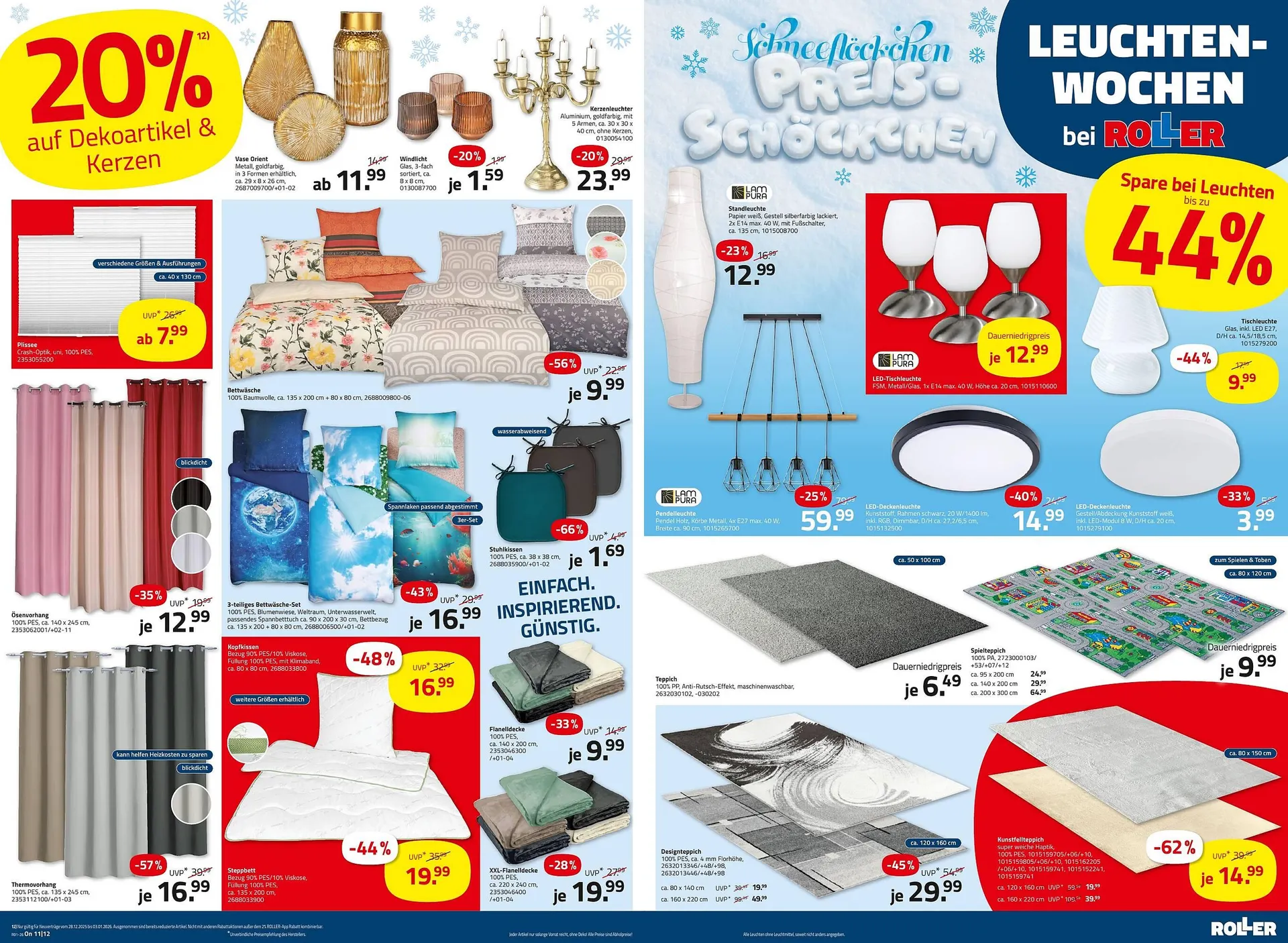 ROLLER Prospekt von 28. Dezember bis 3. Januar 2026 - Prospekt seite 8