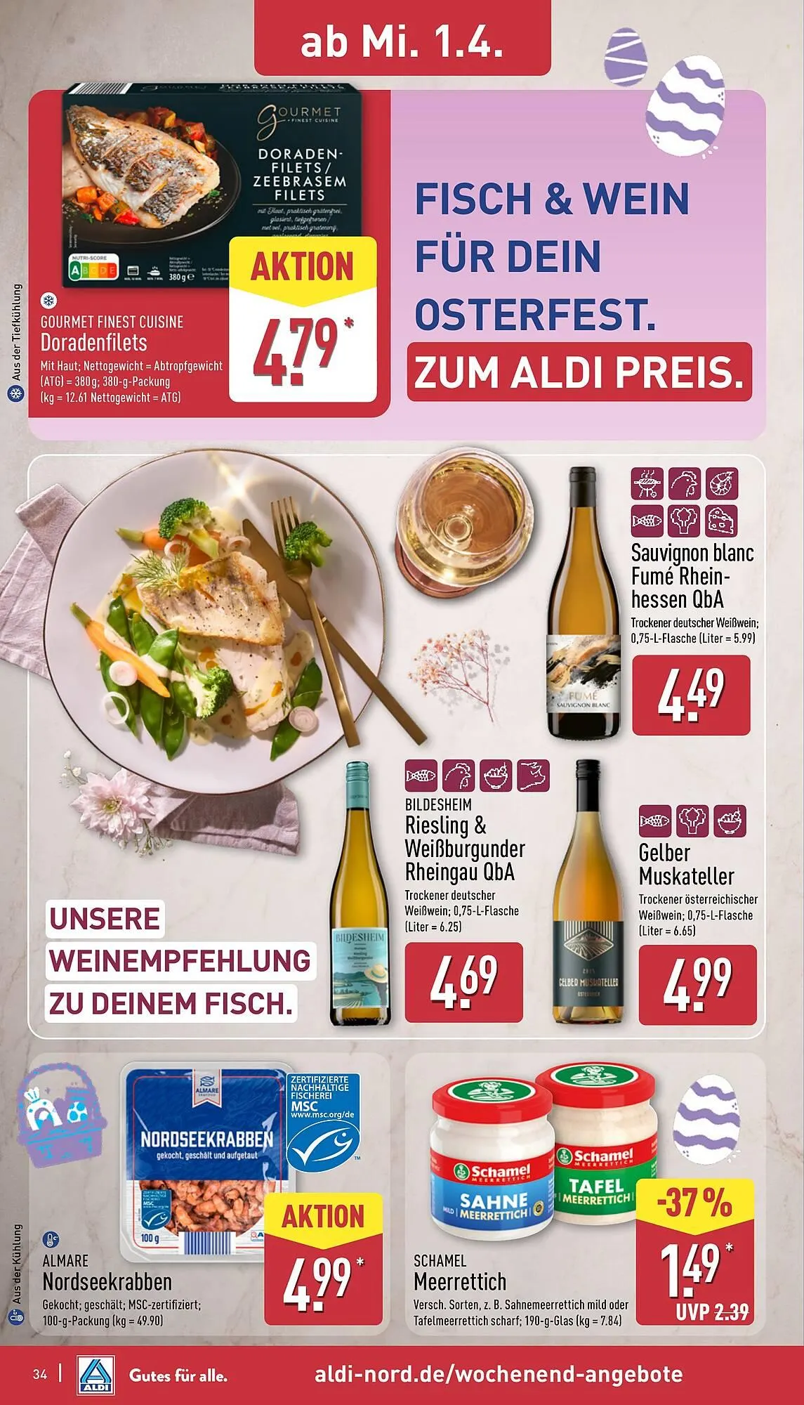 Aldi Nord Prospekt von 30. März bis 4. April 2026 - Prospekt seite 35